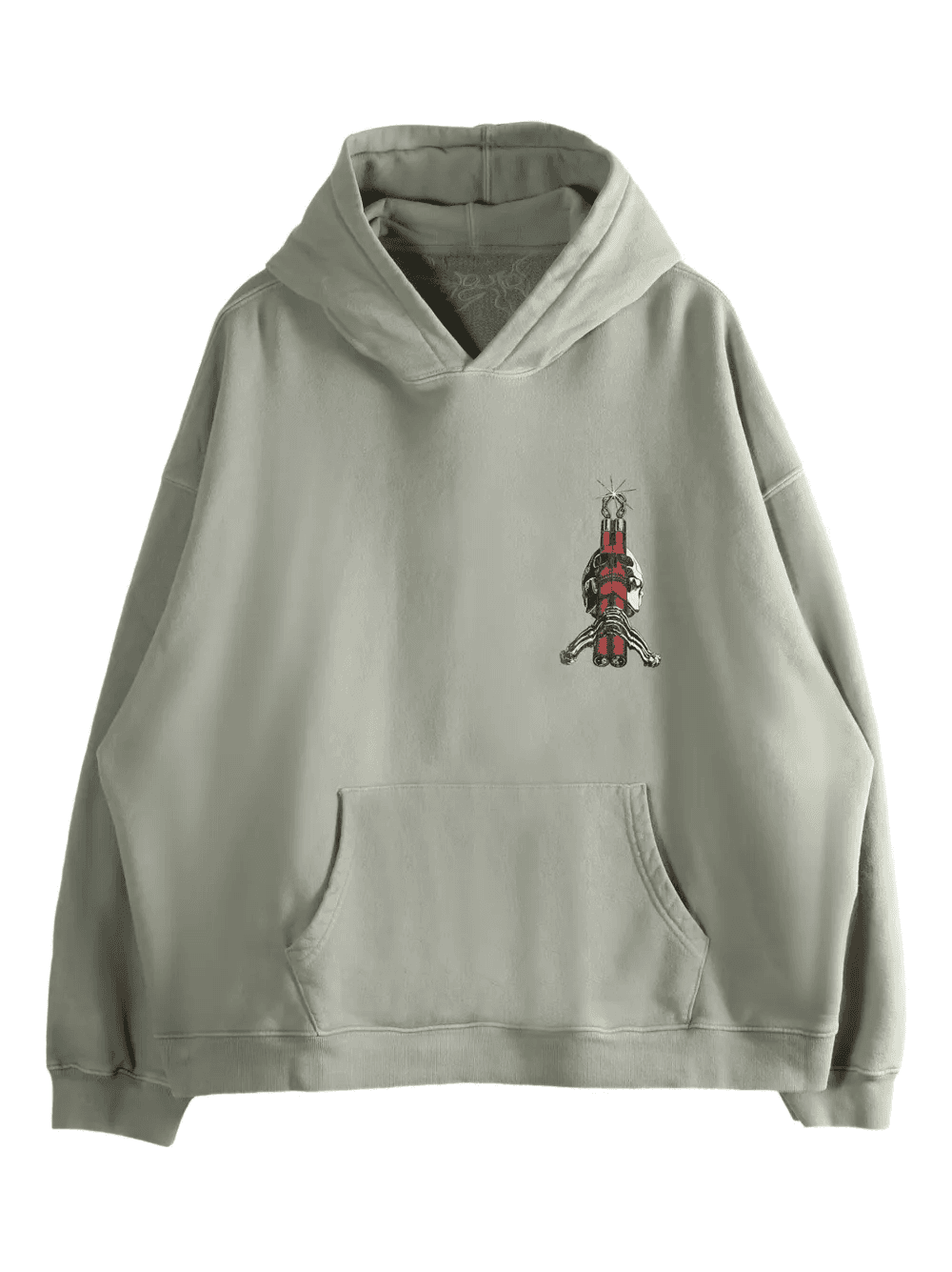 graphic-print hoodie - Image 1