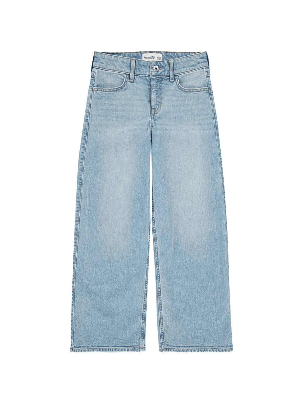 high-rise wide-leg jeans - Image 1