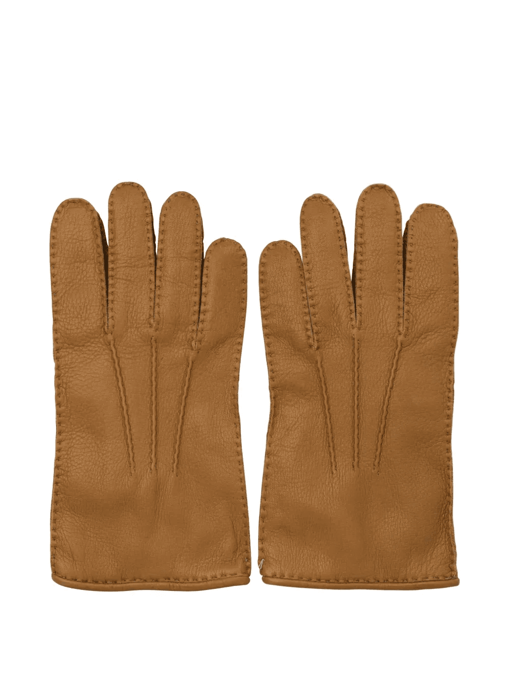 stitched leather gloves - Image 1