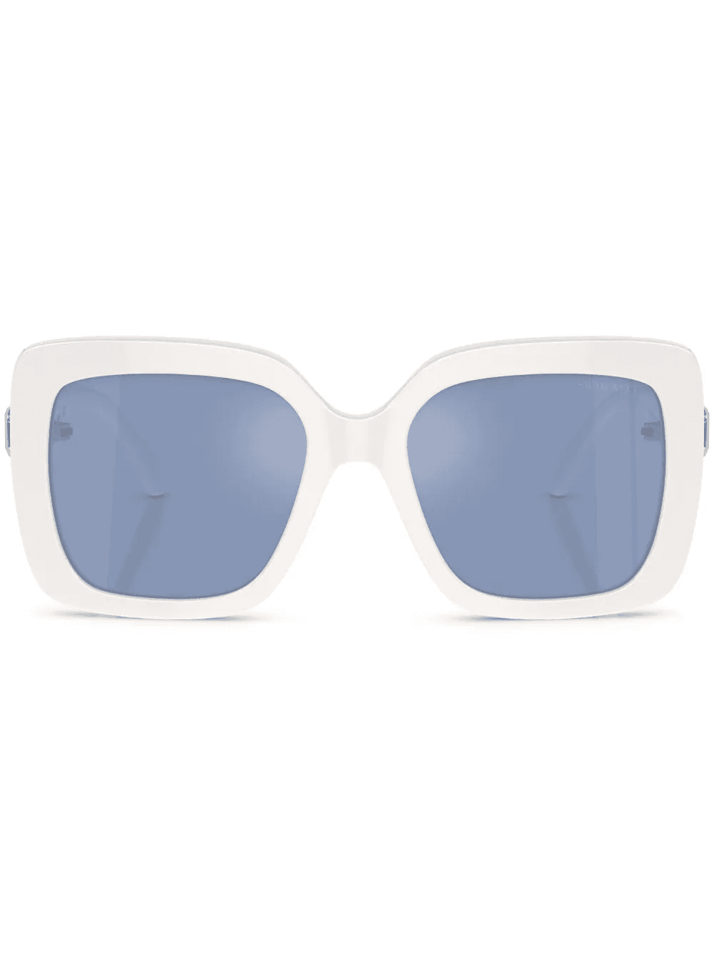 crystal-embellished square-frame sunglasses - Image 1