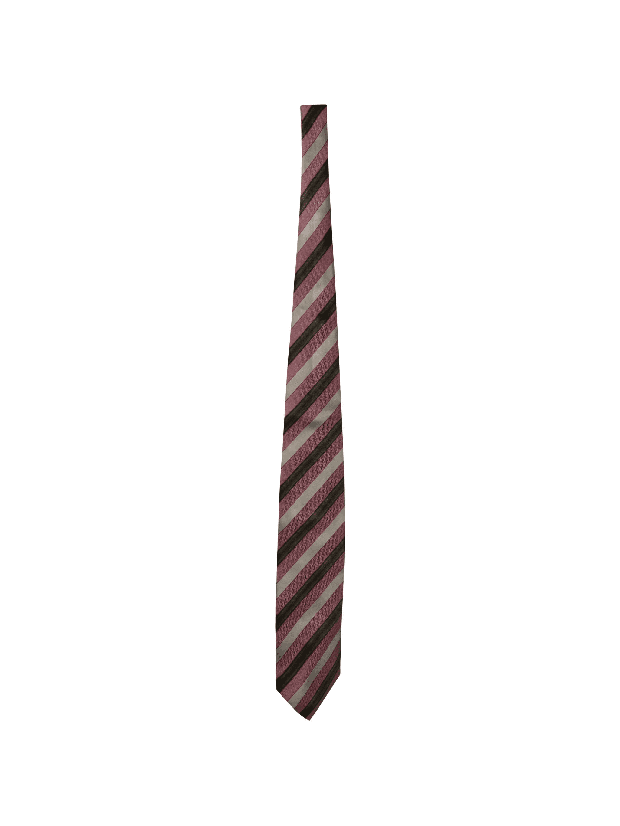 striped jacquard tie - Image 1