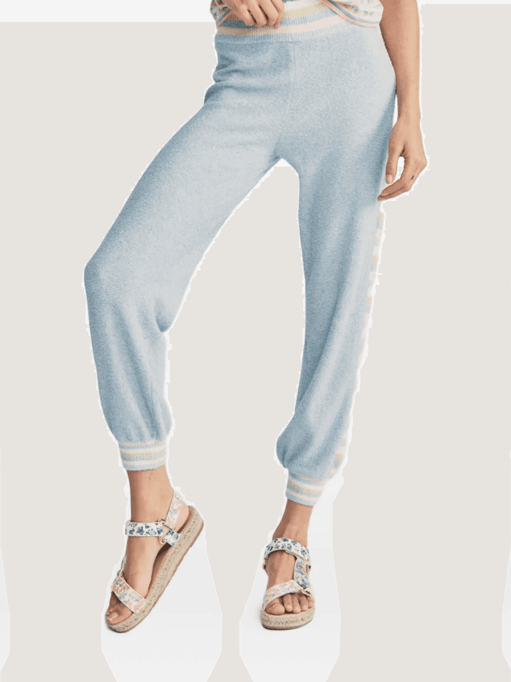 striped-trim track pants - Image 1