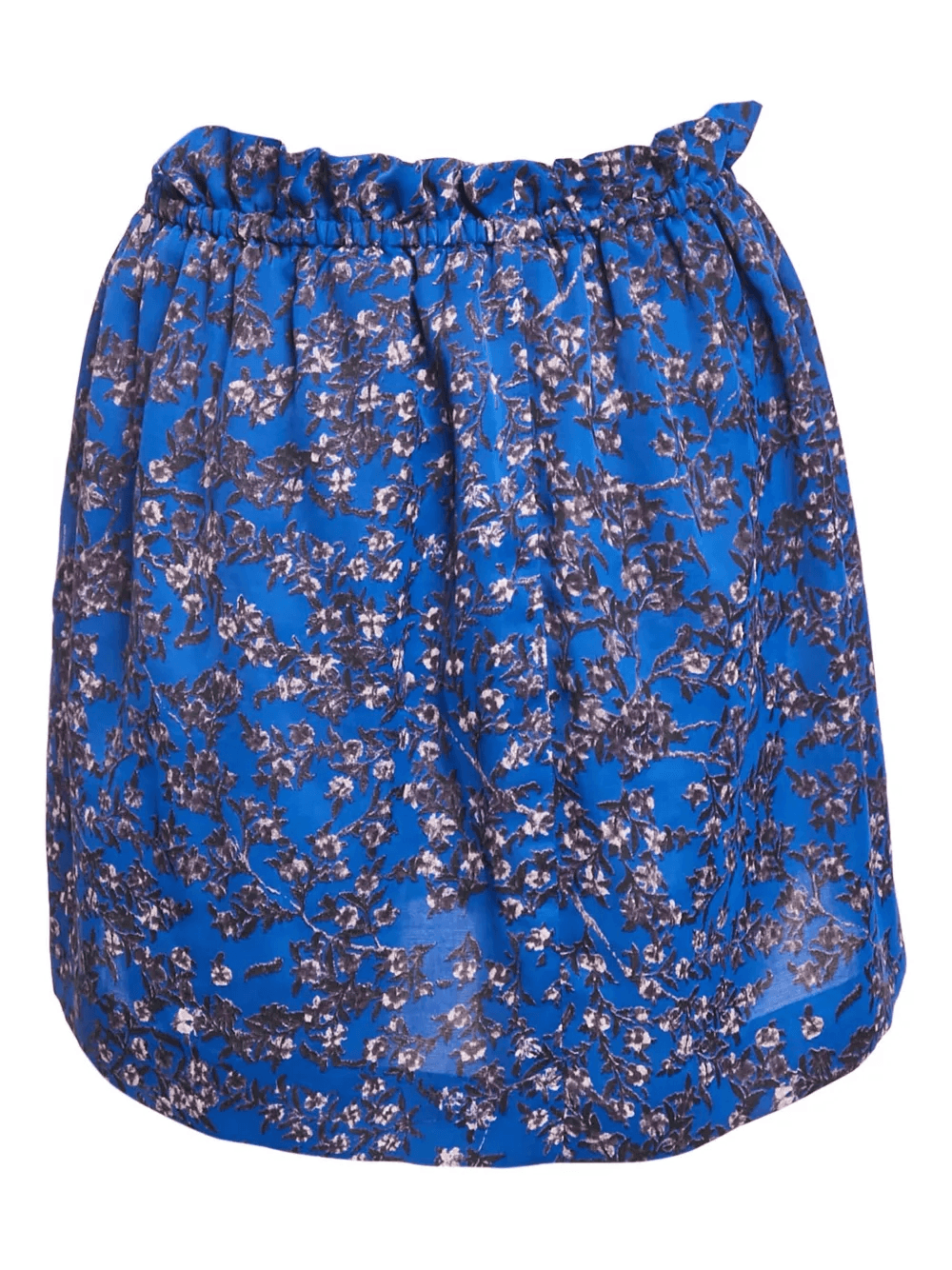 floral-print ruffled skirt - Image 1