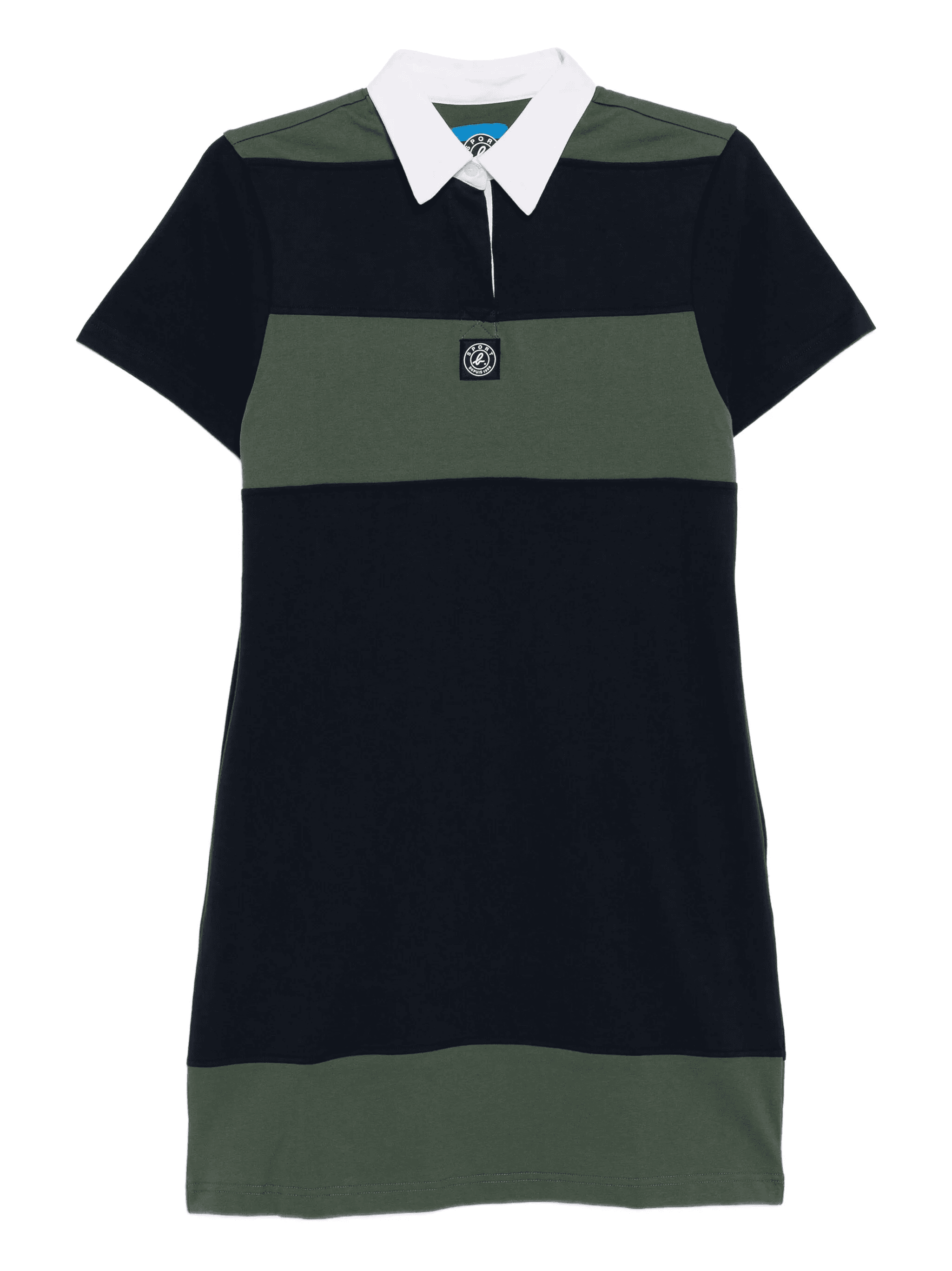 logo-patch dress - Image 1