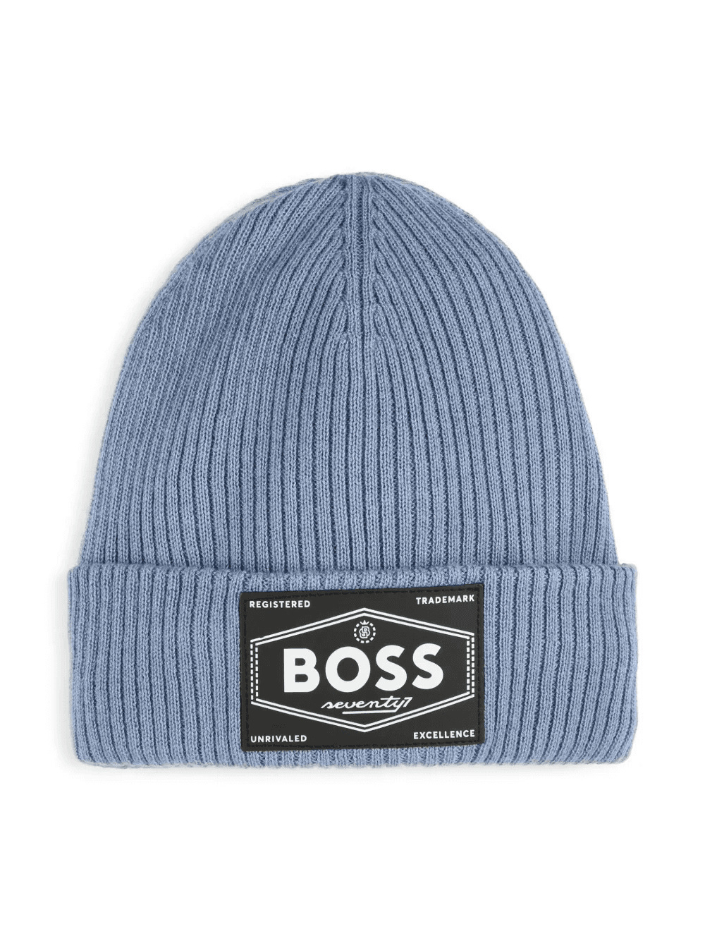 logo-patch knitted beanie - Image 1