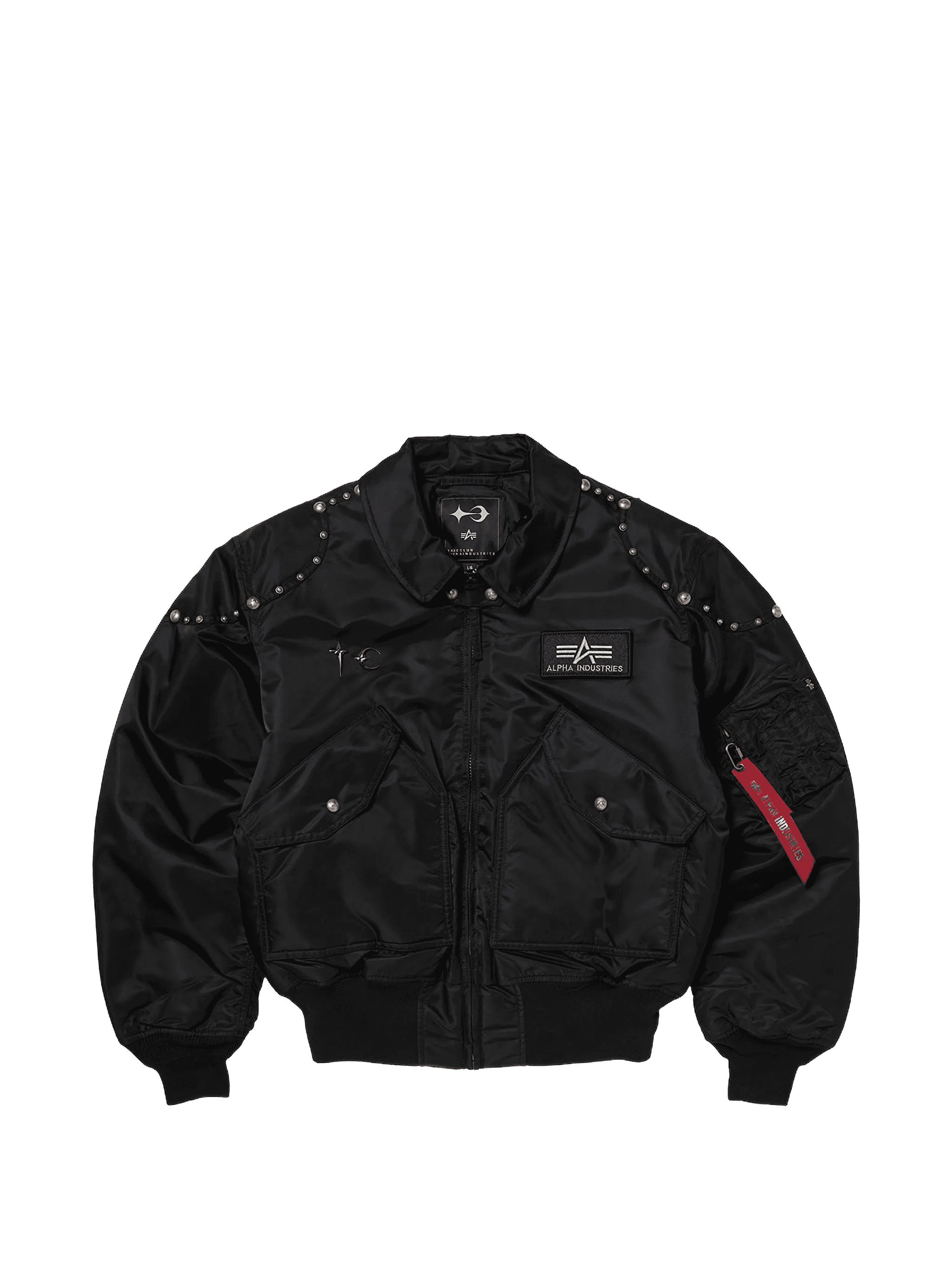 x Alpha Industries rivet bomber jacket - Image 1