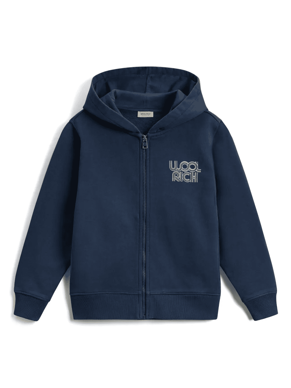 zip-up cotton hoodie - Image 1