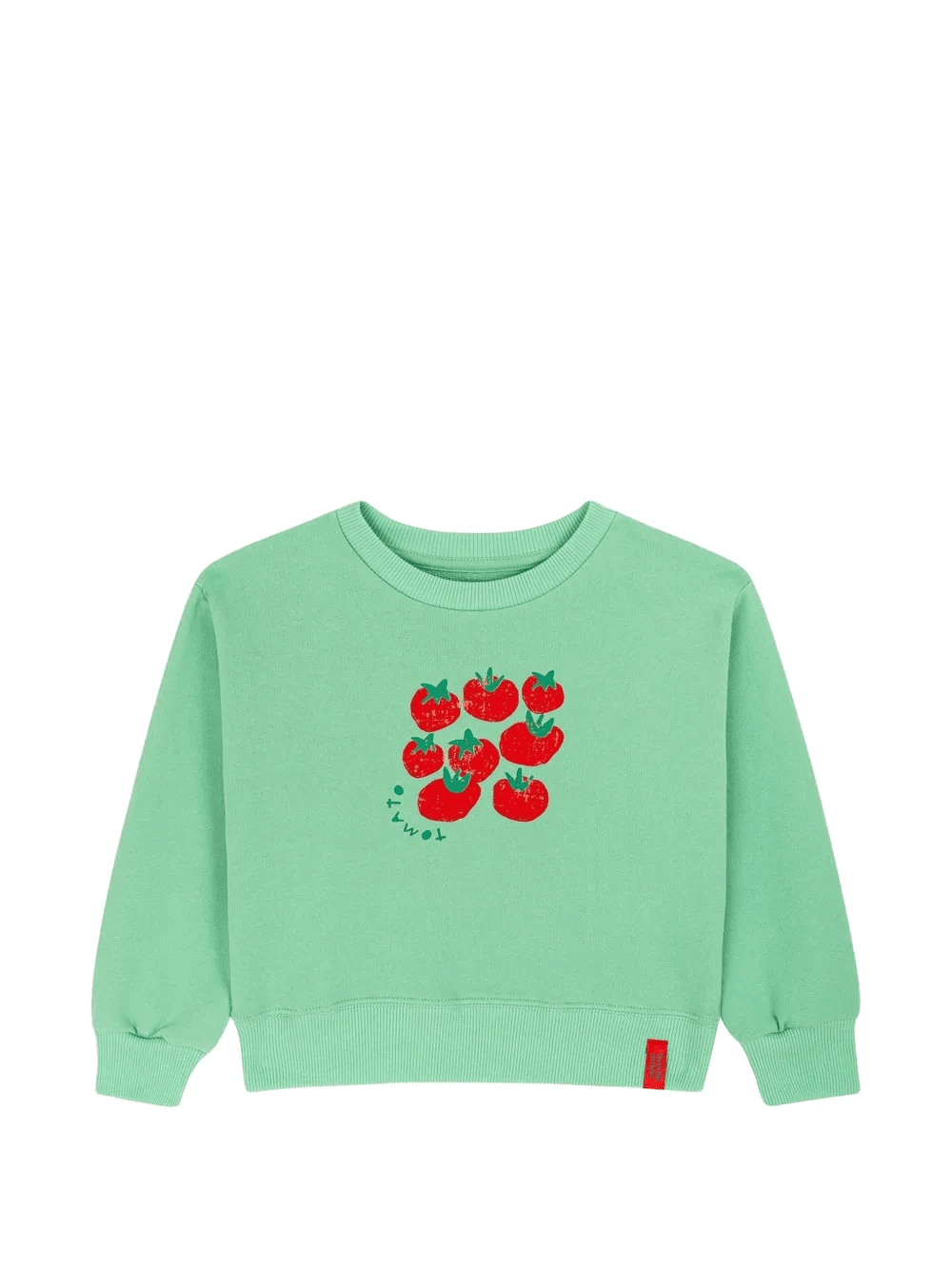 Pomodoro tomato-print sweatshirt - Image 1