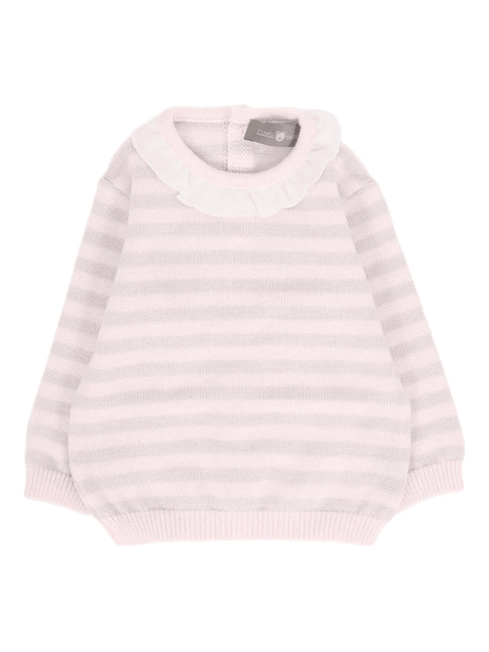 Little Bear ruffled striped sweater - Image 1
