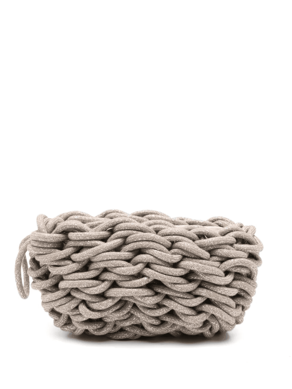 Lina woven clutch bag - Image 1