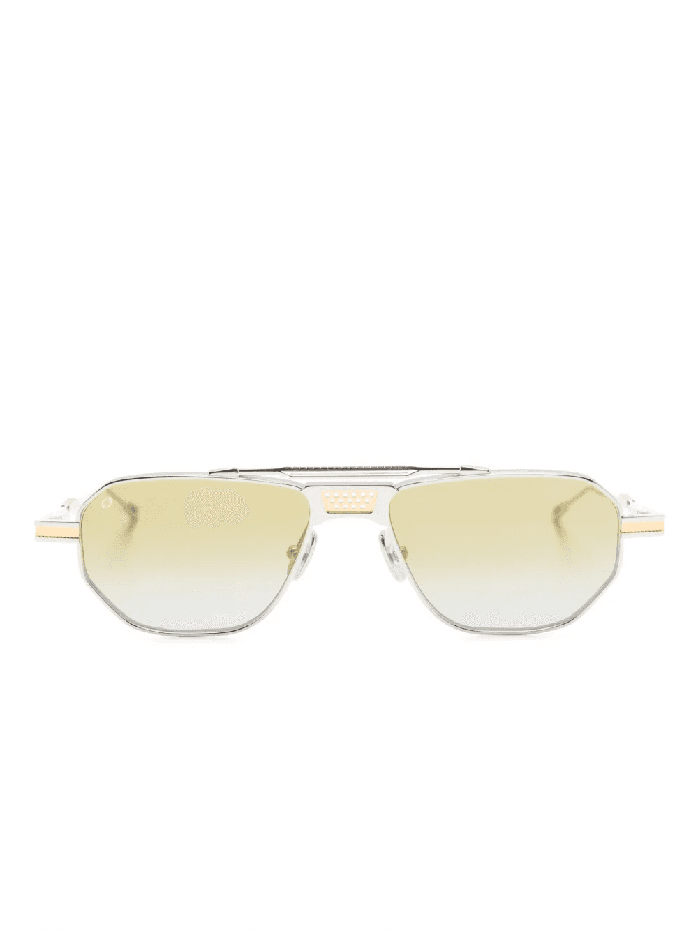 logo-print square-frame sunglasses - Image 1