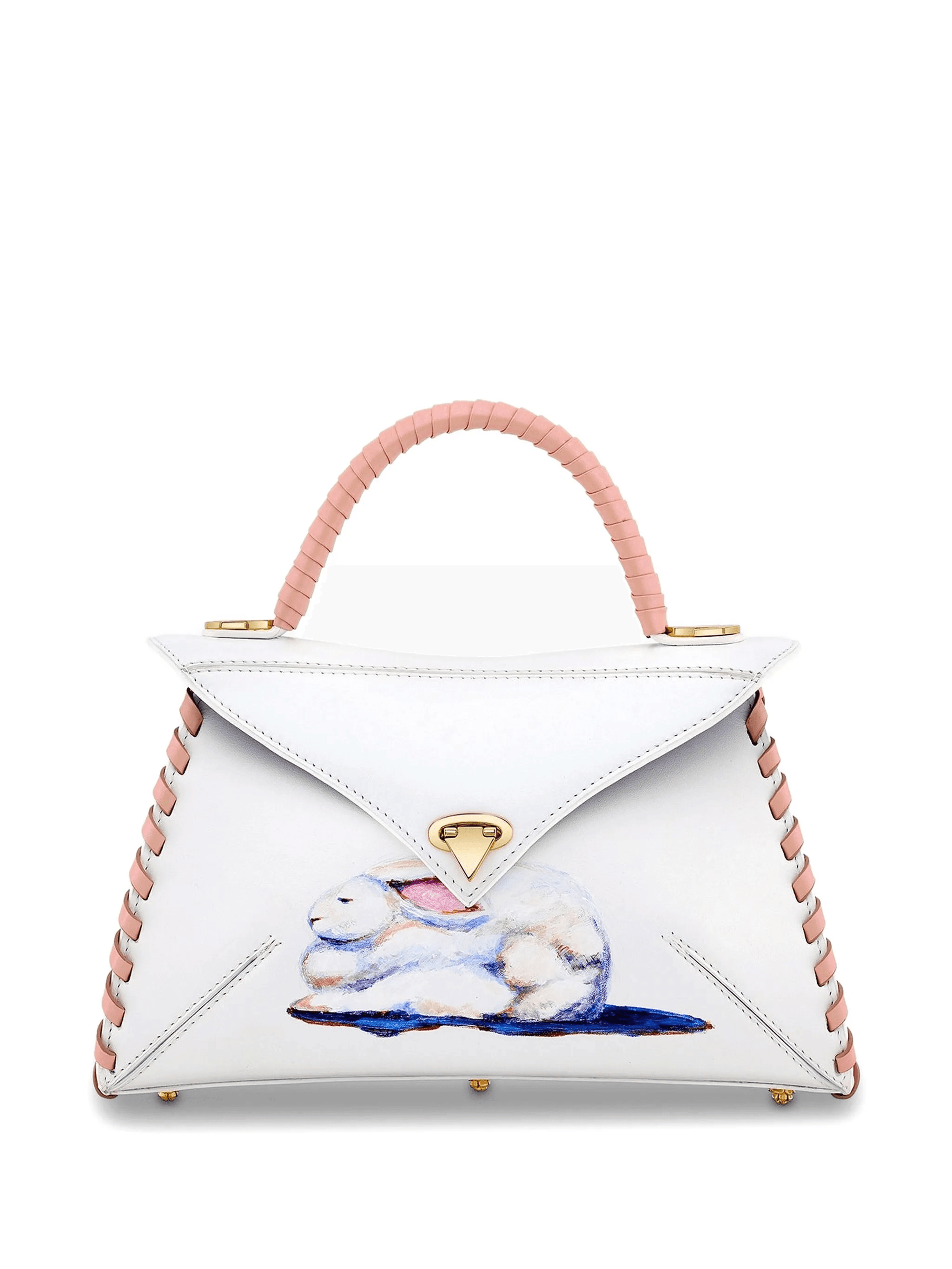 medium bunny-print tote bag - Image 1