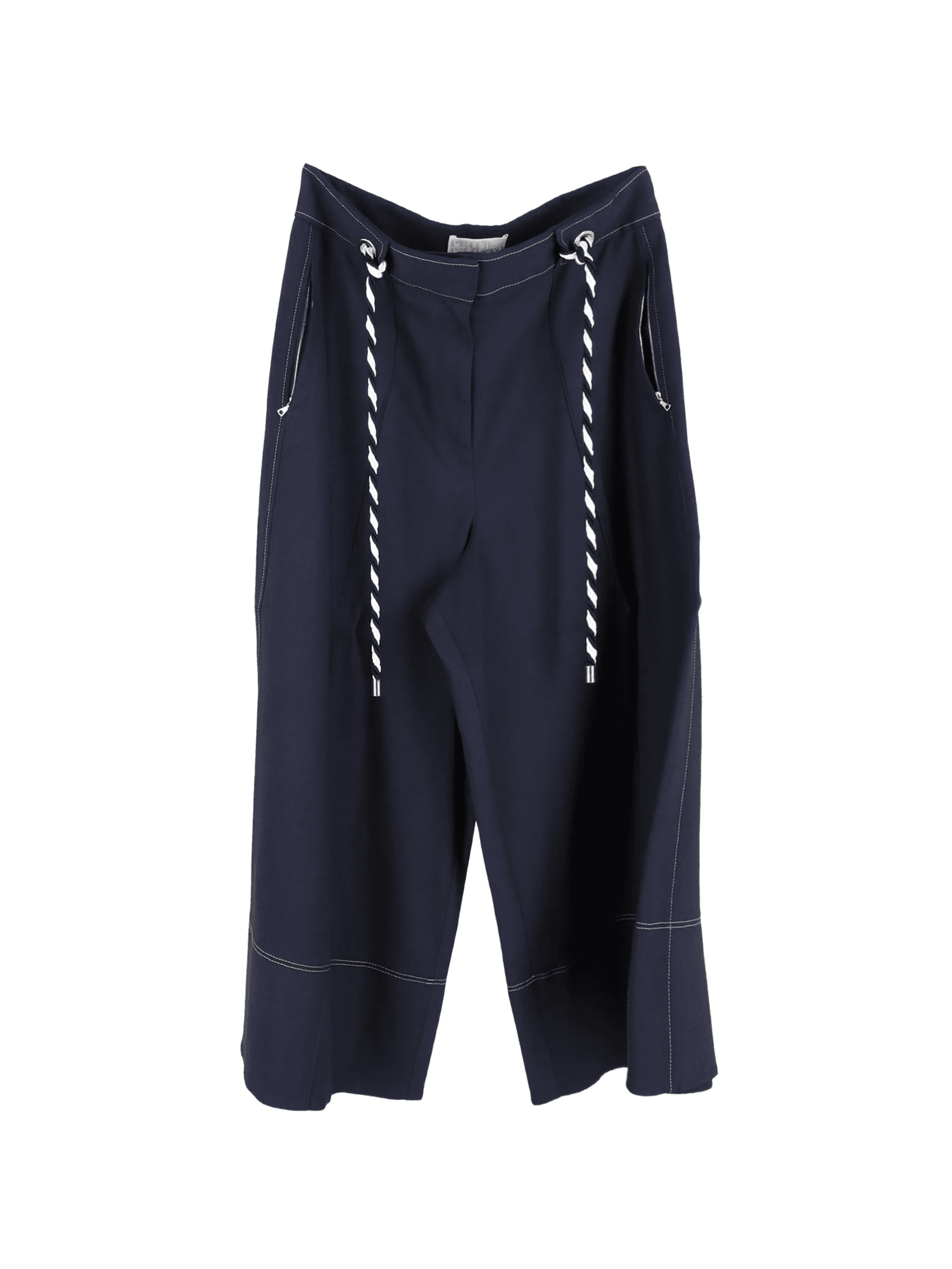 belt-detail trousers - Image 1