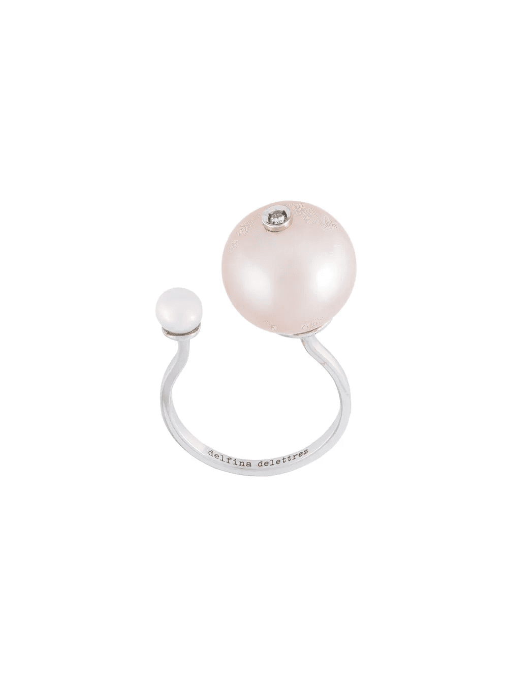 'Pearl piercing' diamond ring - Image 1