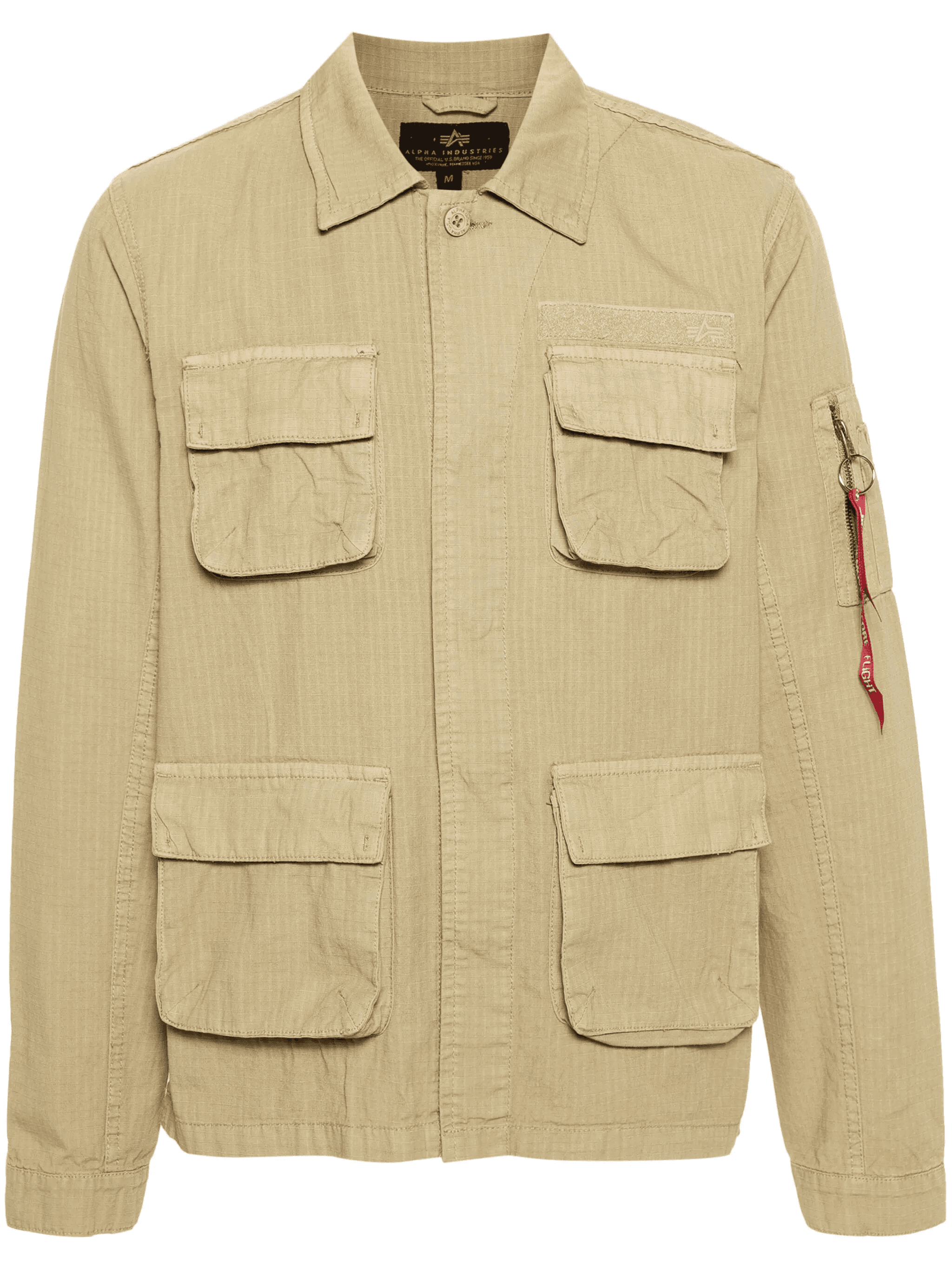 ripstop cargo overshirt - Image 1
