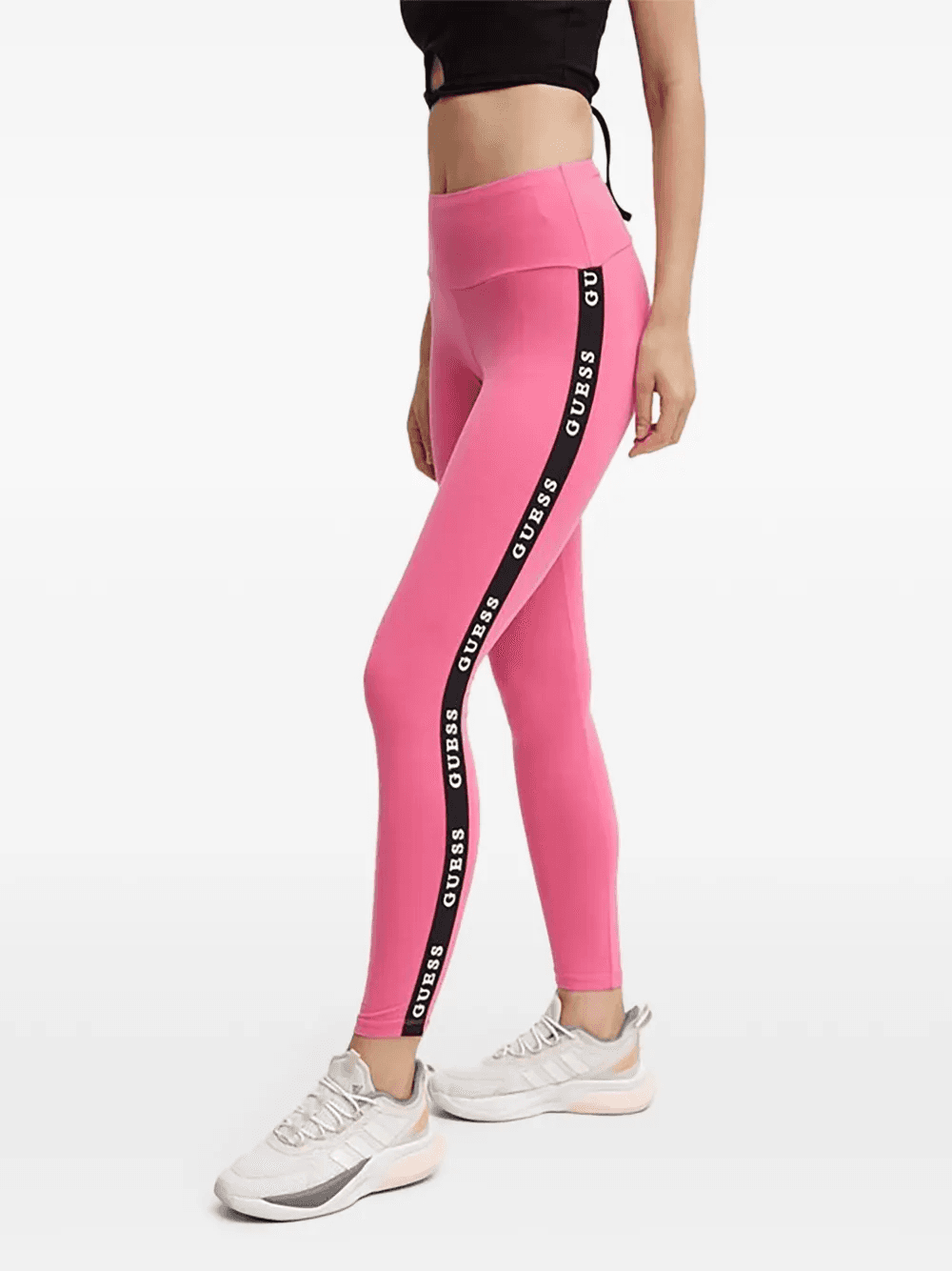 side-logo stripe leggings - Image 1