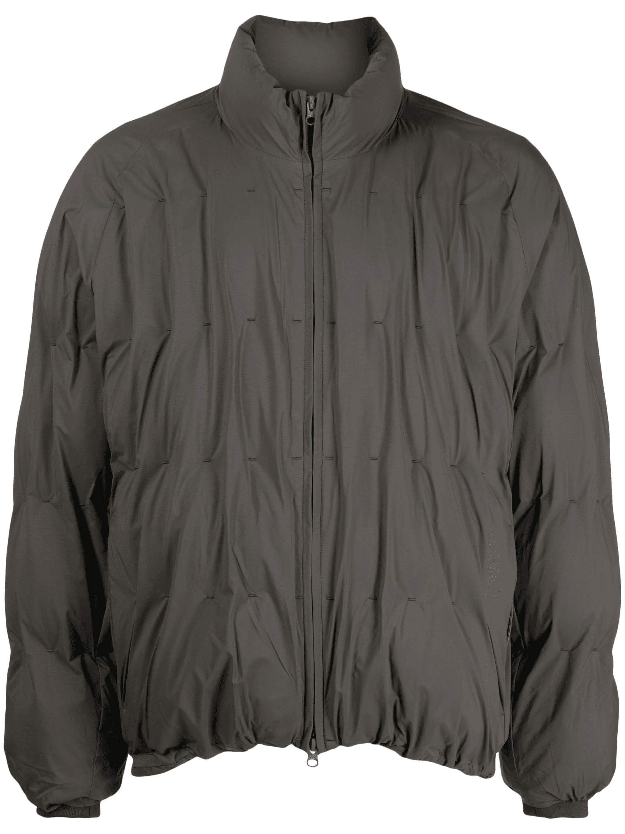 decorative-stitching puffer jacket - Image 1