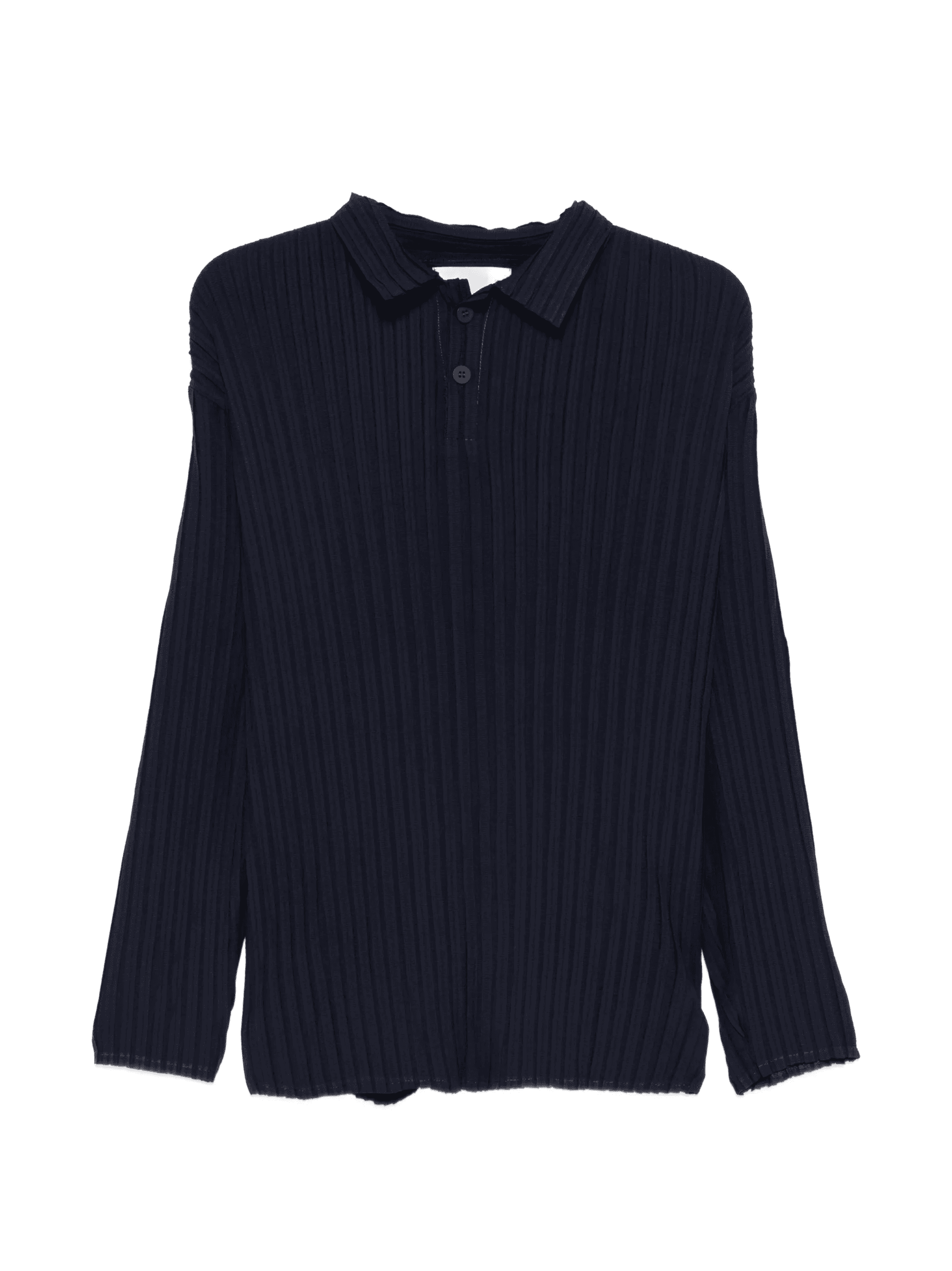 pleated polo shirt - Image 1