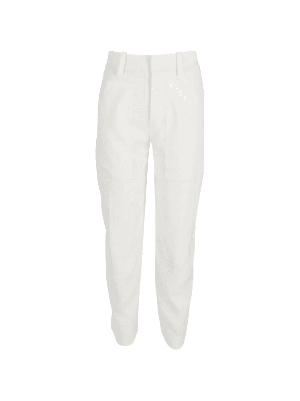 belt-loops straight-leg trousers - Image 1