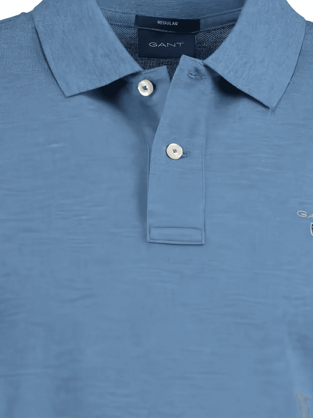 pique short-sleeve shirt - Image 1