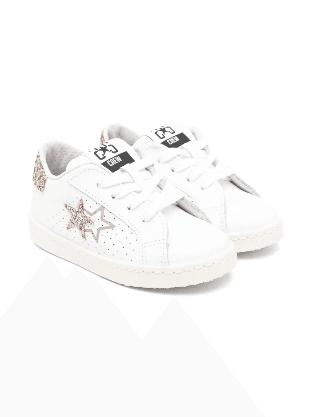 star-patch sneakers - Image 1