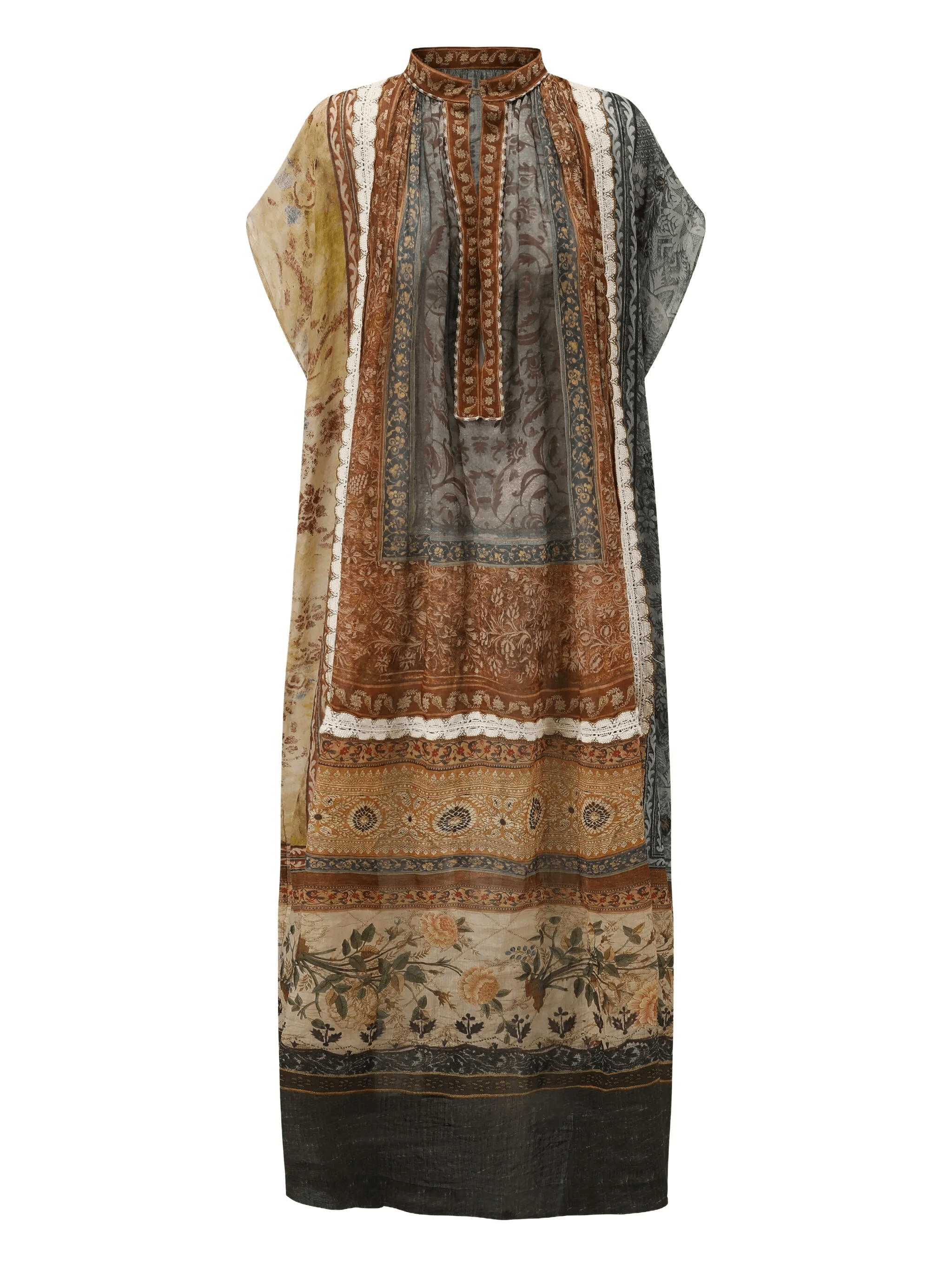 abstract-pattern dress - Image 1