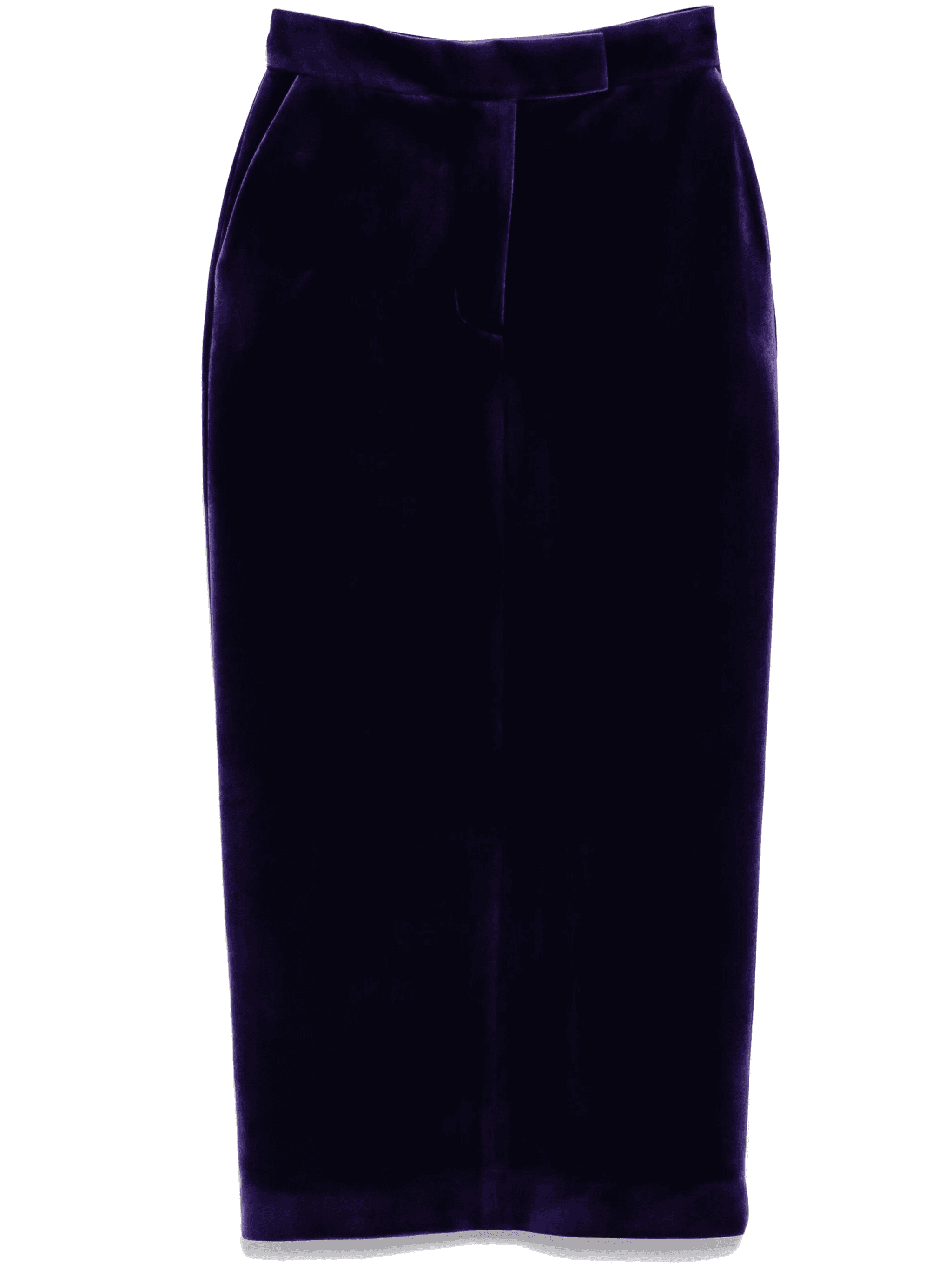 velvet pencil skirt - Image 1