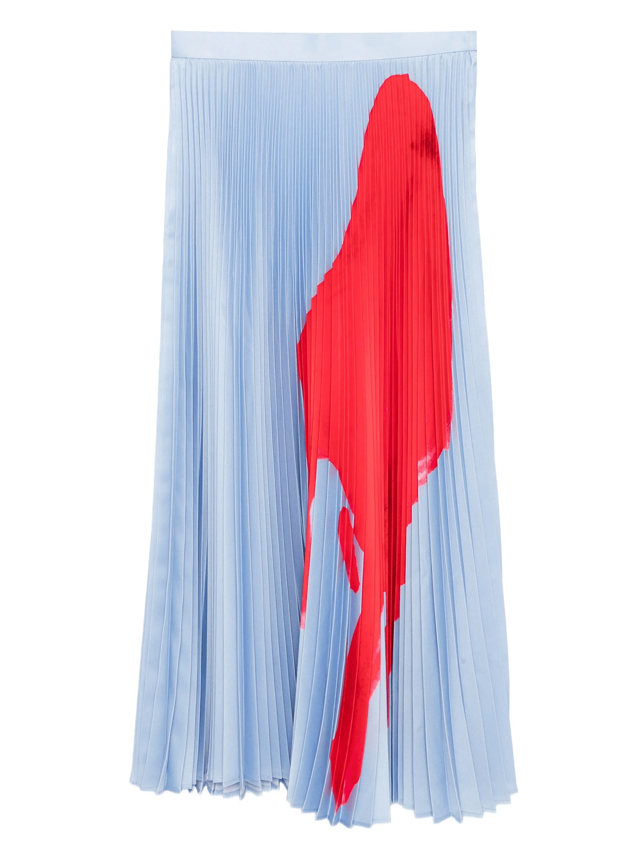 graphic-print pleated skirt - Image 1