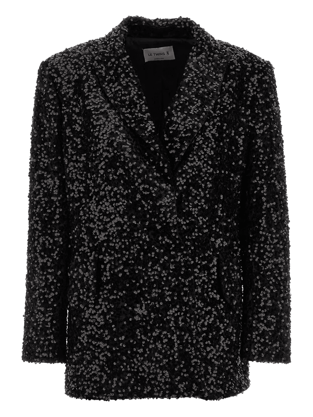sequin double-breasted blazer - Image 1