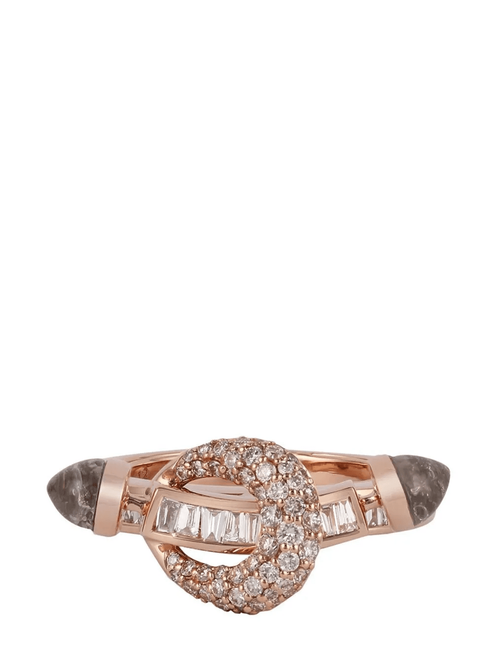 18kt rose gold Chakra diamond ring - Image 1