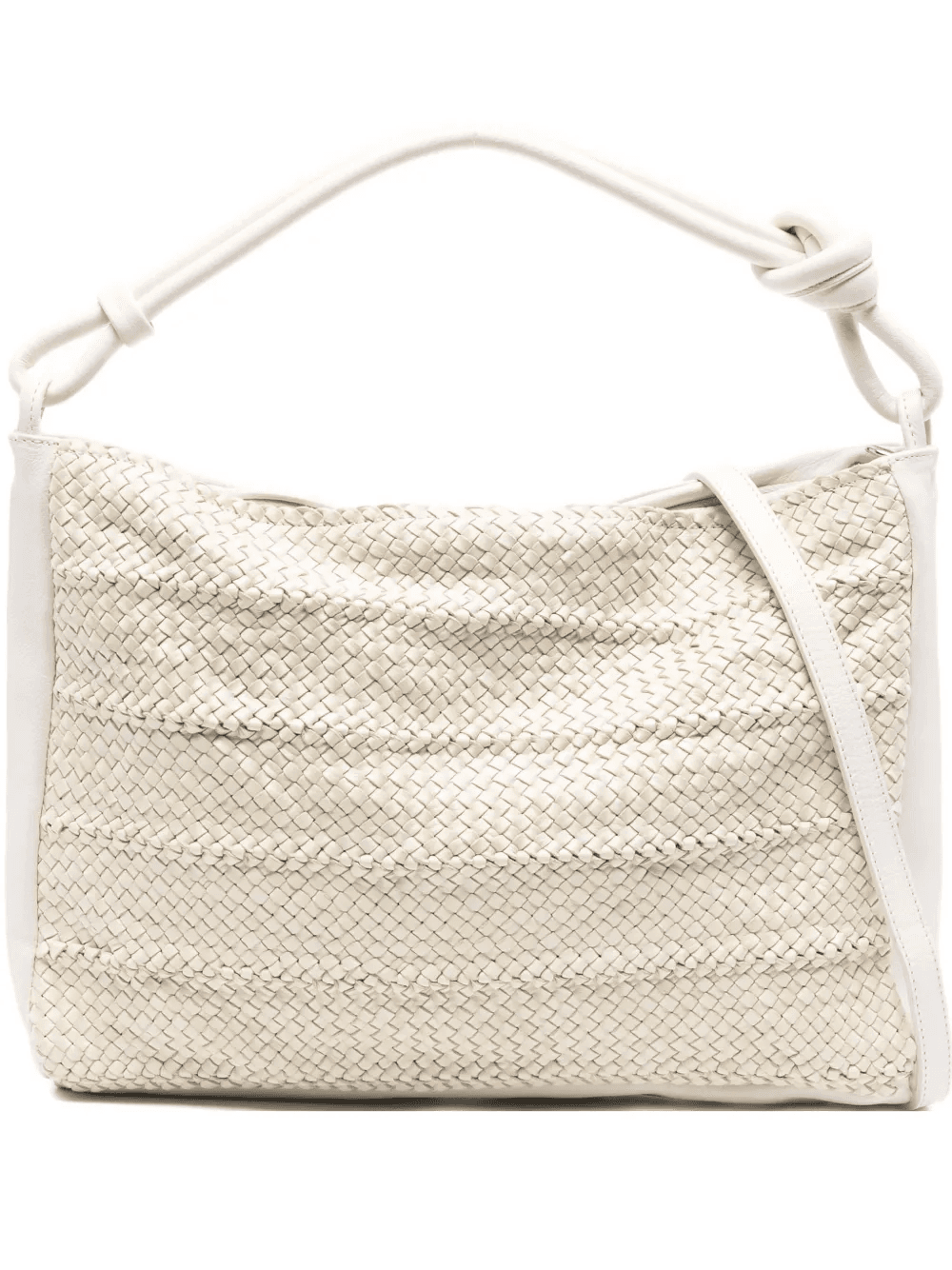woven knot-detail tote bag - Image 1
