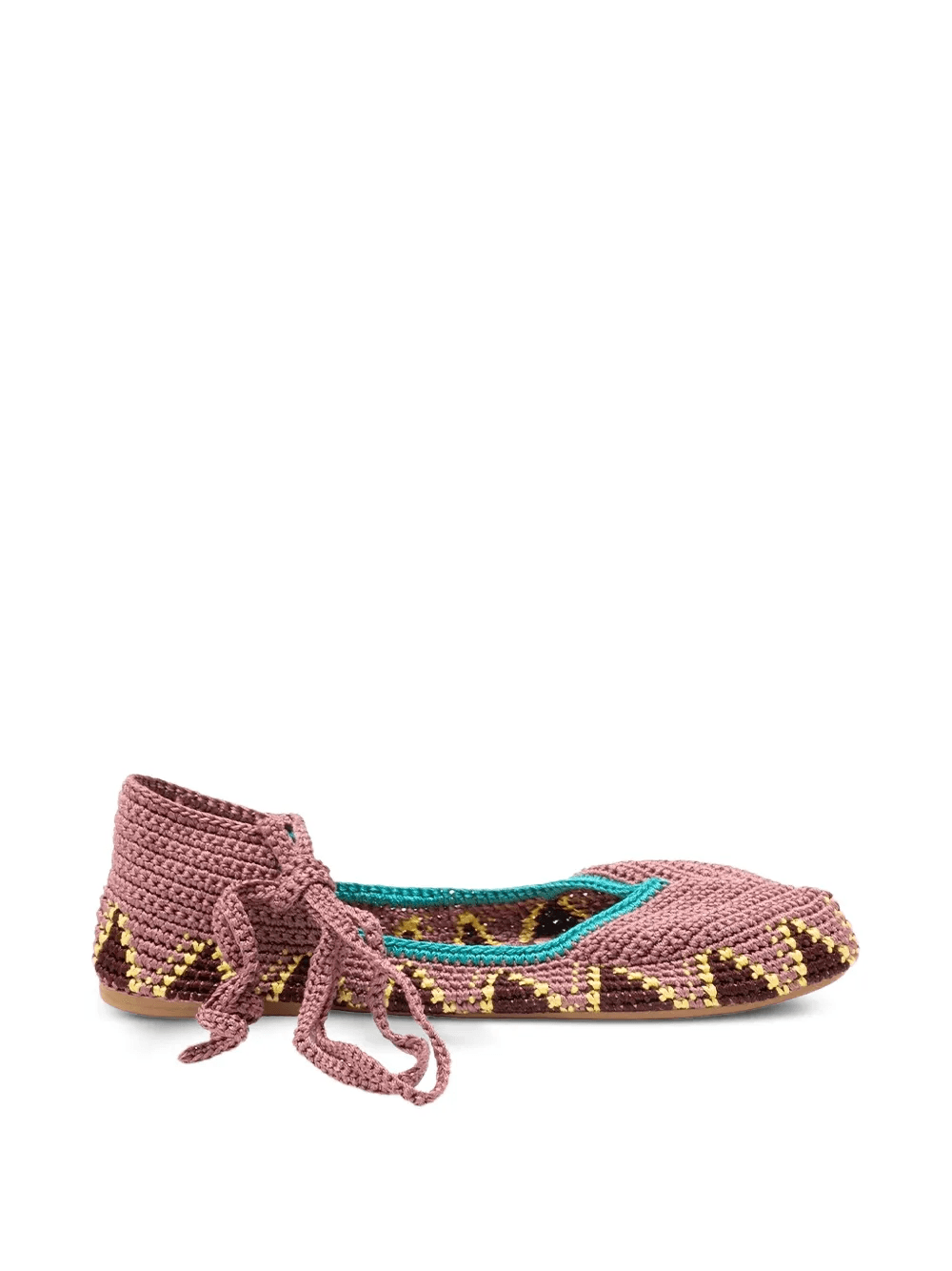 High crochet ballet flats - Image 1