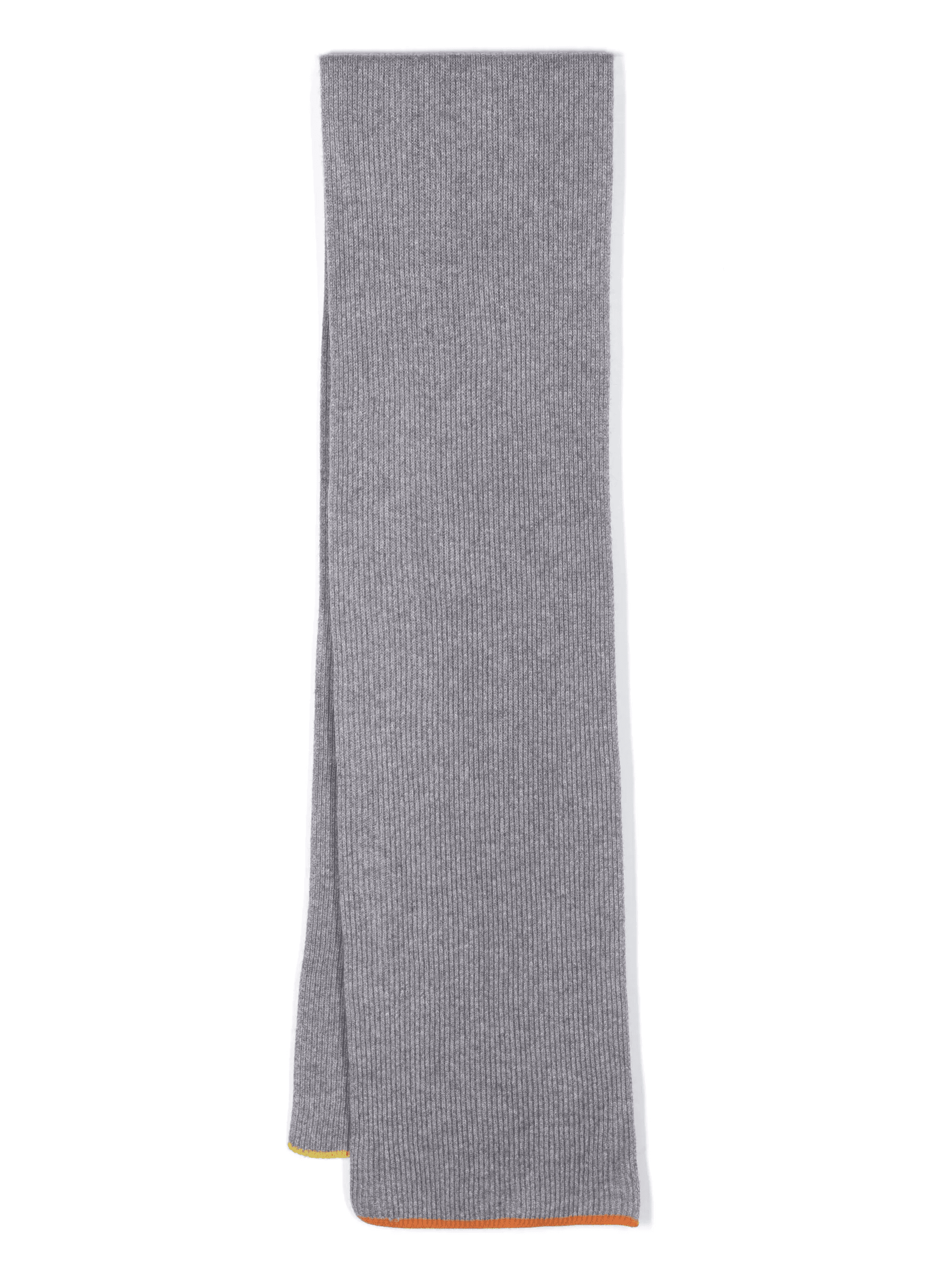 contrasting-trim cashmere scarf - Image 1