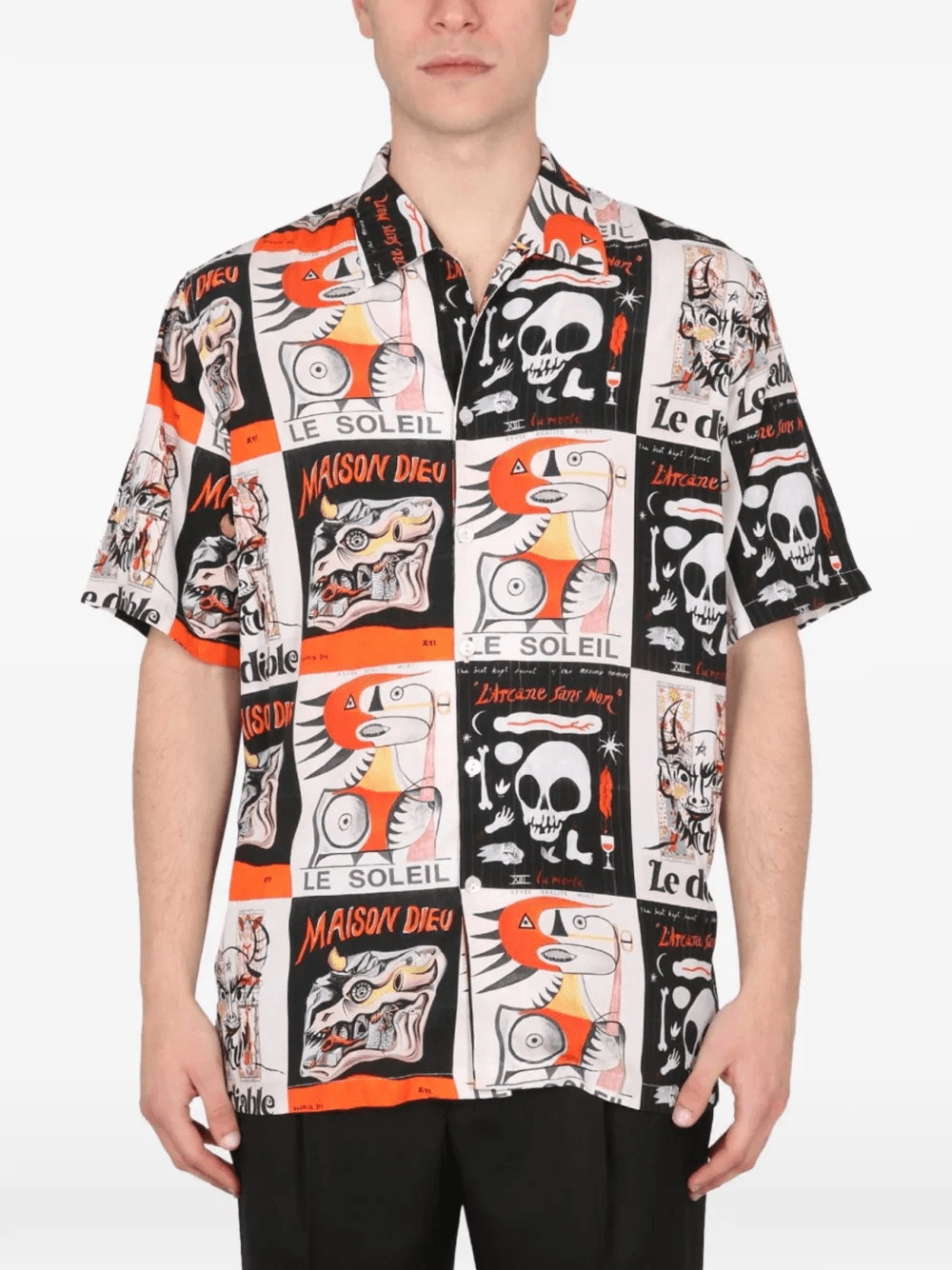 Tarot graphic shirt - Image 1