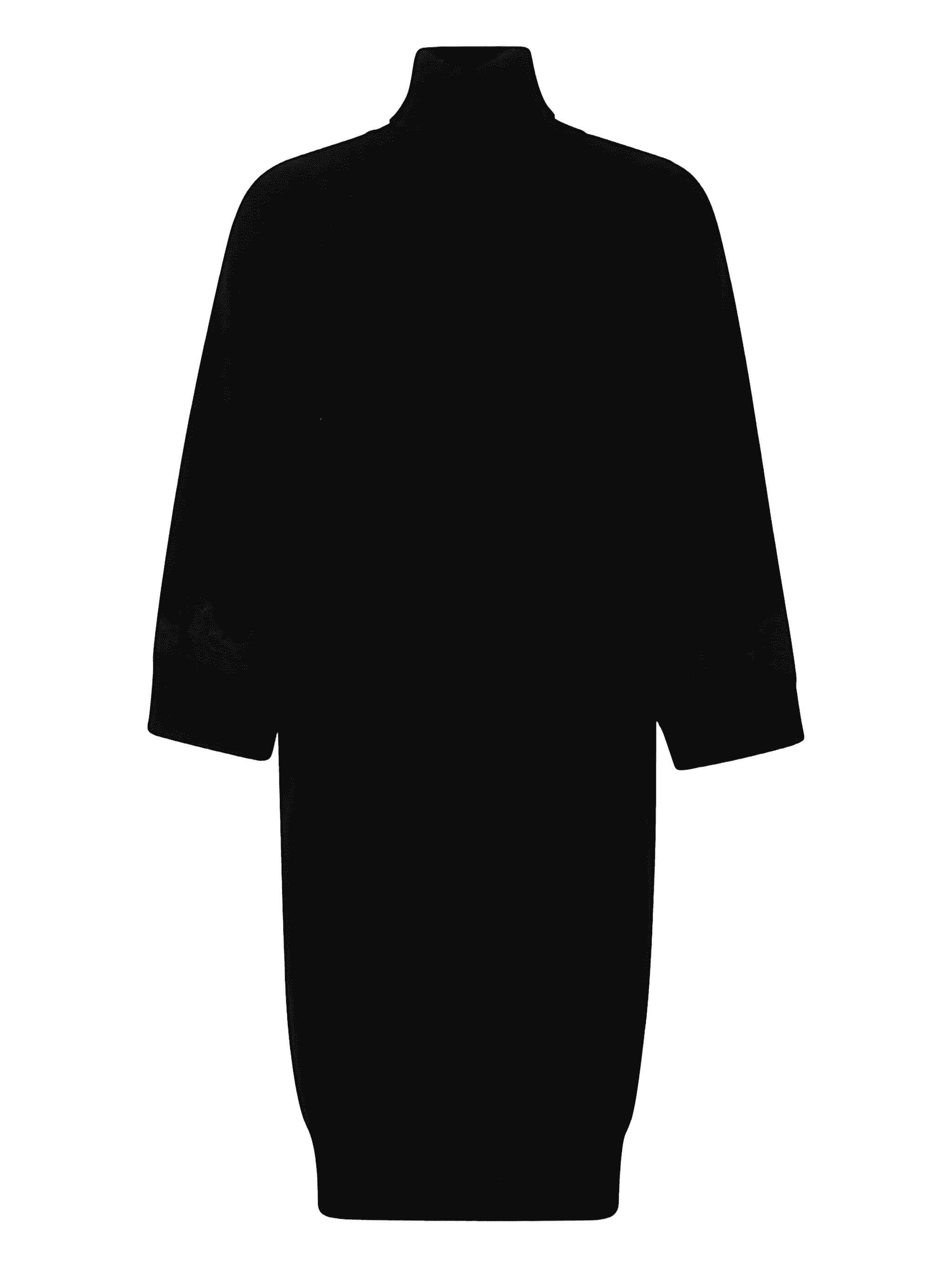 turtleneck wool dress - Image 1