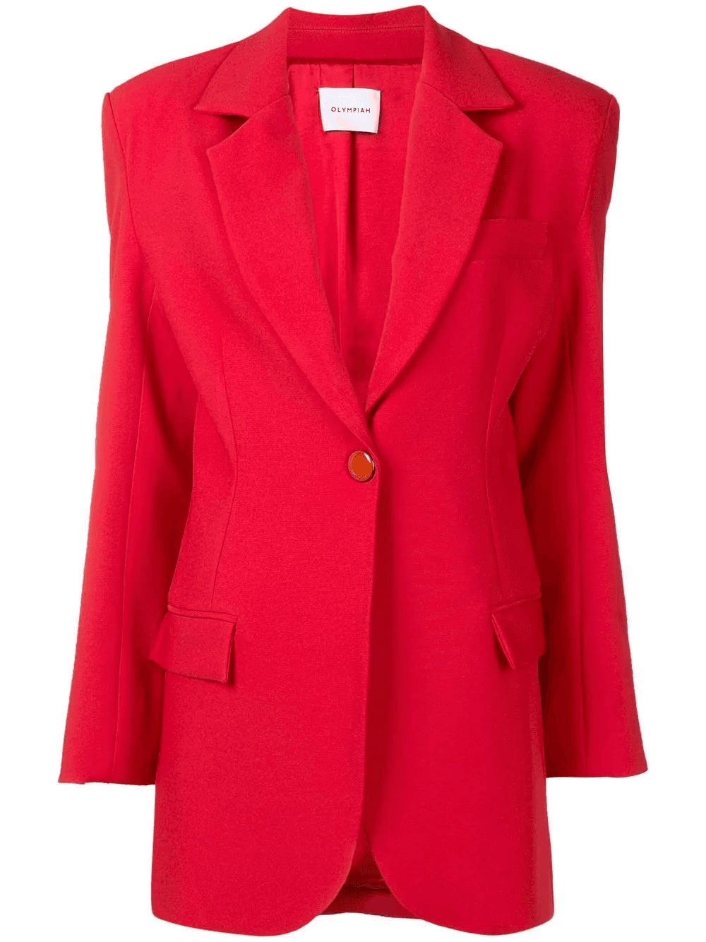 single-breasted tailored blazer - Image 1