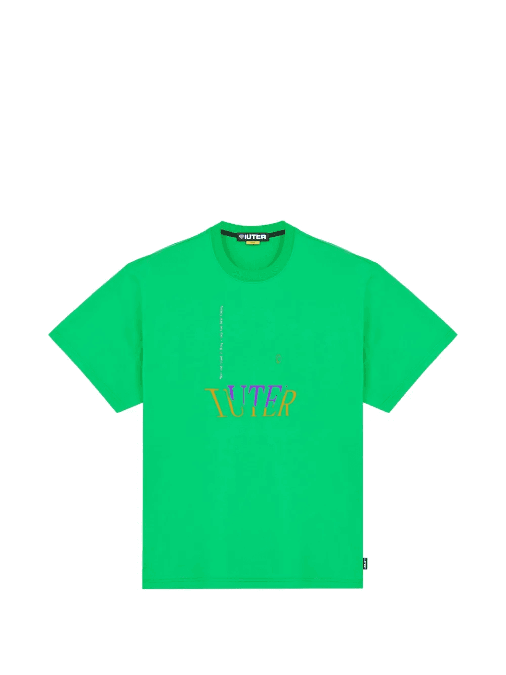 Hand graphic-detail cotton T-shirt - Image 1