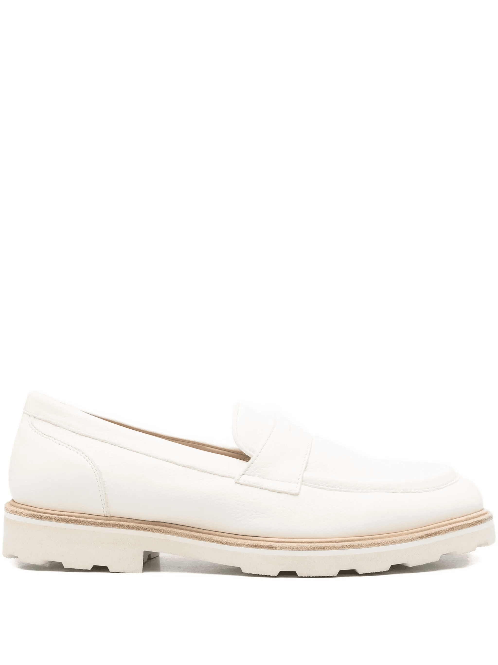 penny-slot leather loafers - Image 1