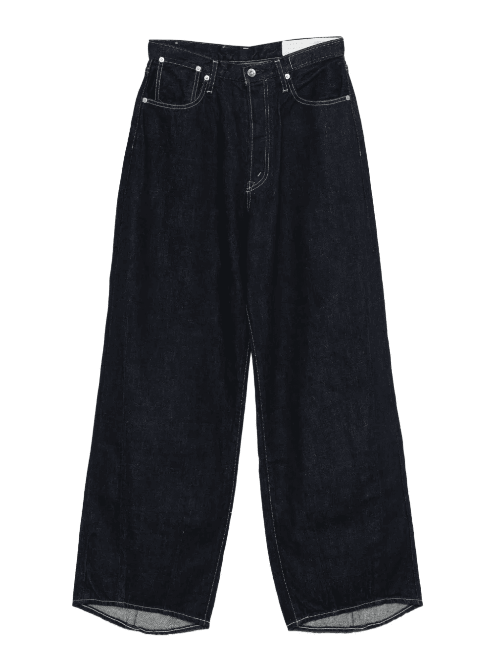 contrast-stitching jeans - Image 1