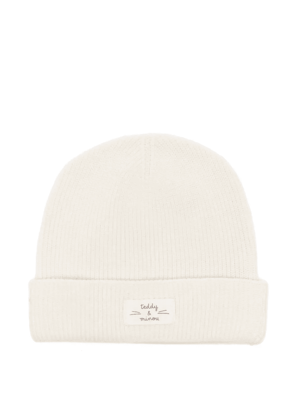 labelled knit hat - Image 1