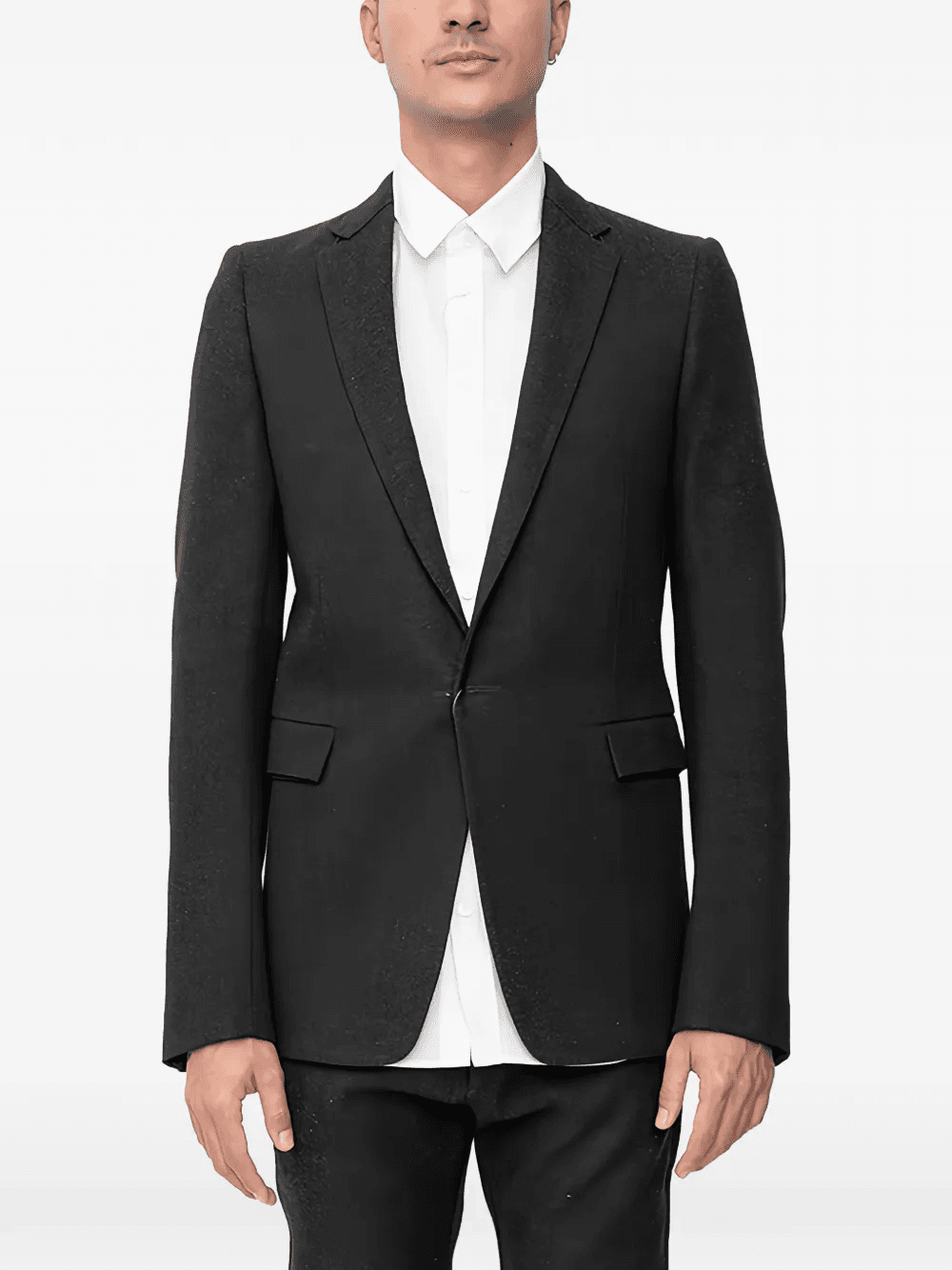 single-breasted blazer - Image 1