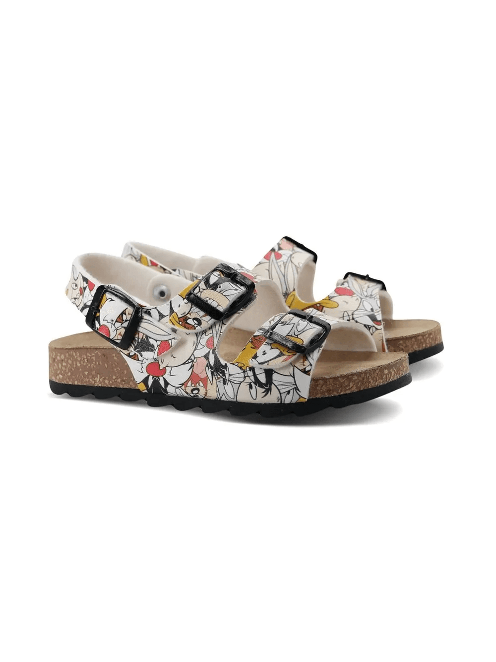 Looney Tunes cartoon-print sandals - Image 1