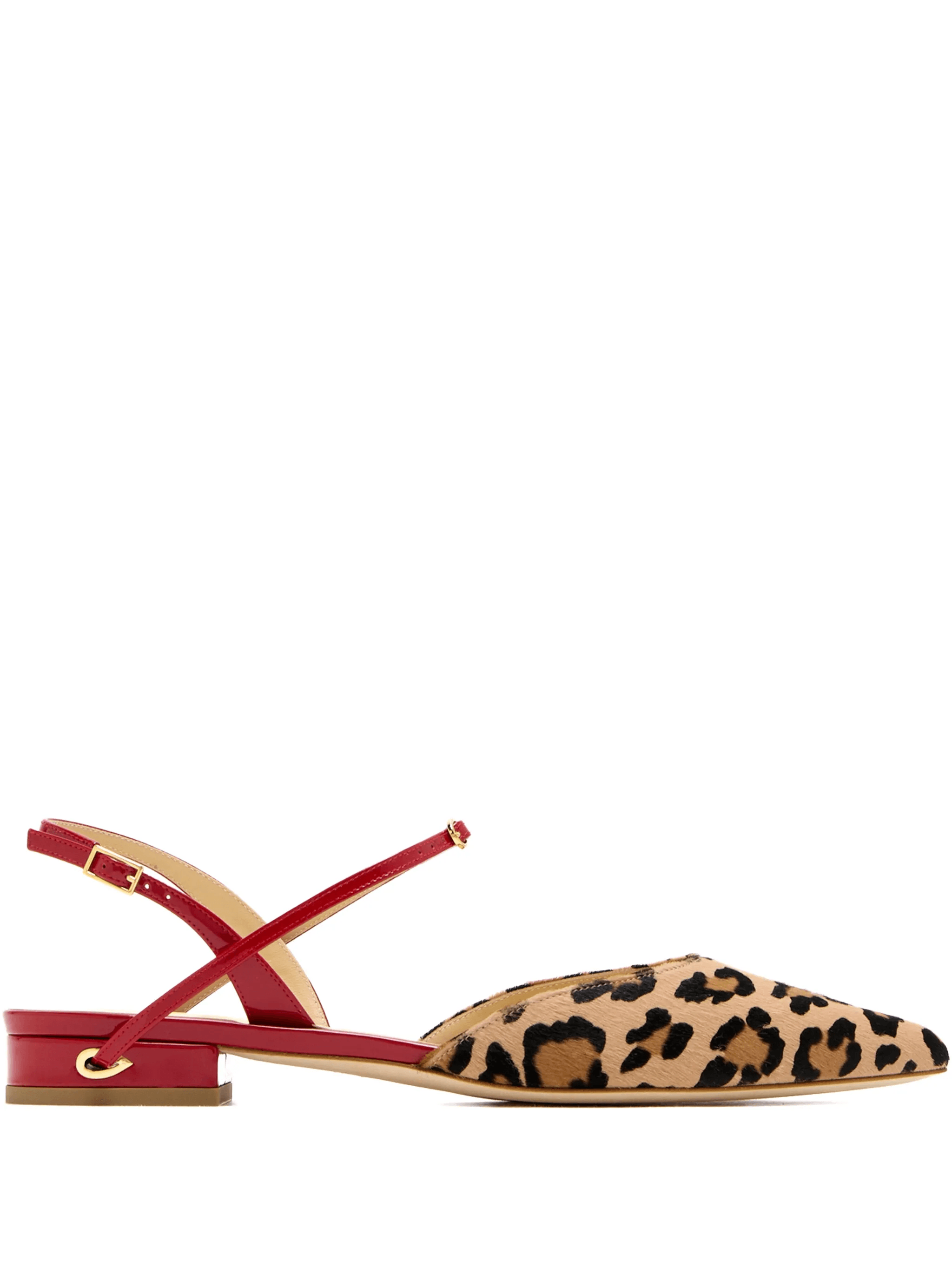 Vittorio animal-print slingback-strap pumps - Image 1