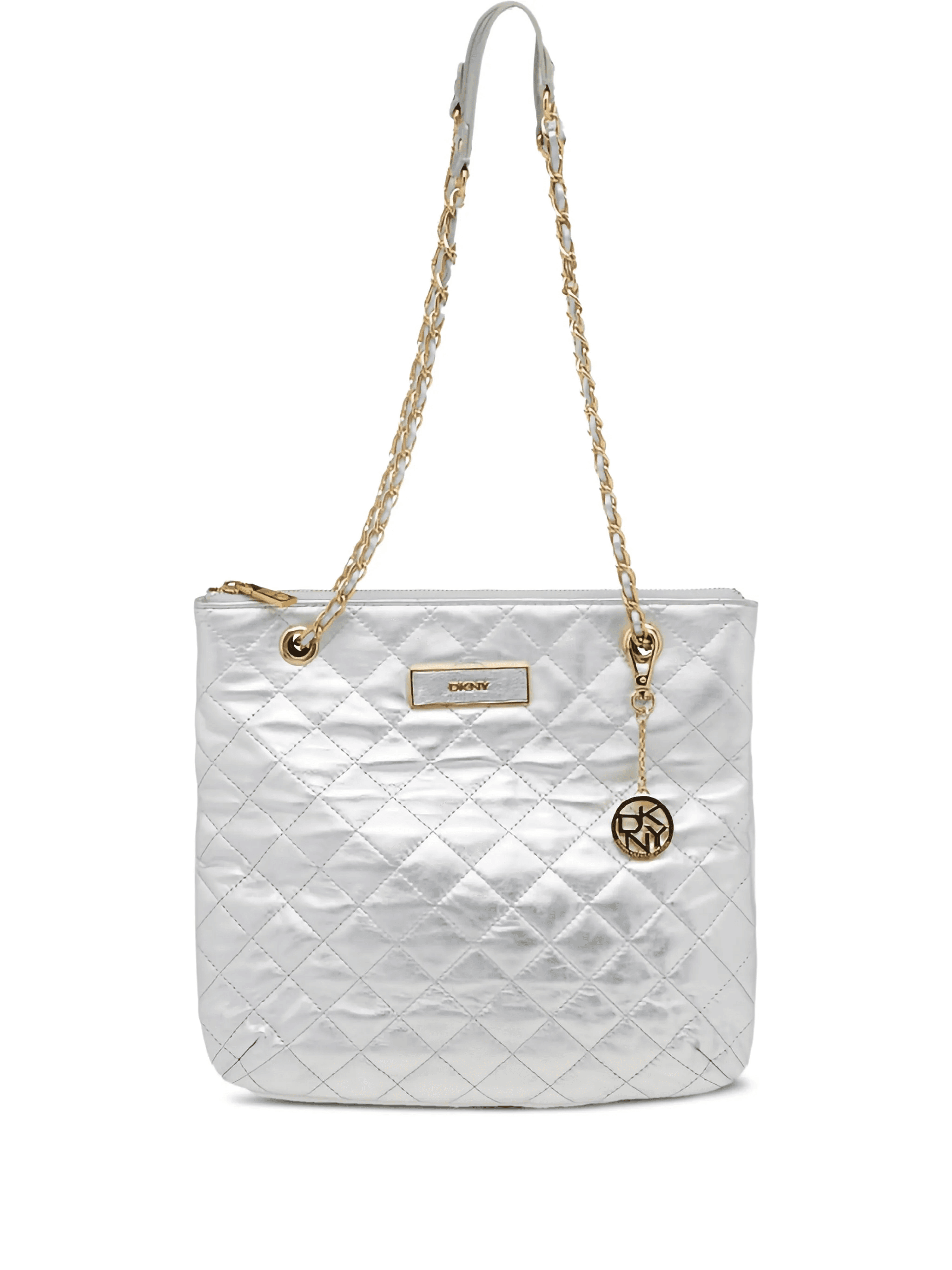 Pre-Owned quilted shoulder bag - Image 1