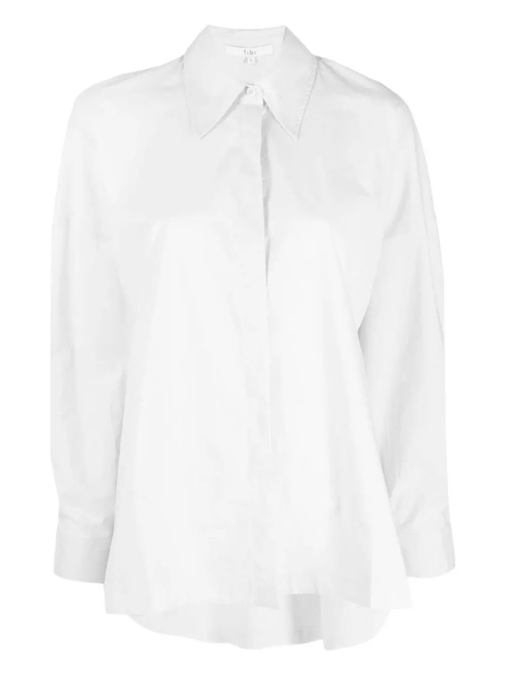 Gabe point-collar long-sleeved shirt - Image 1