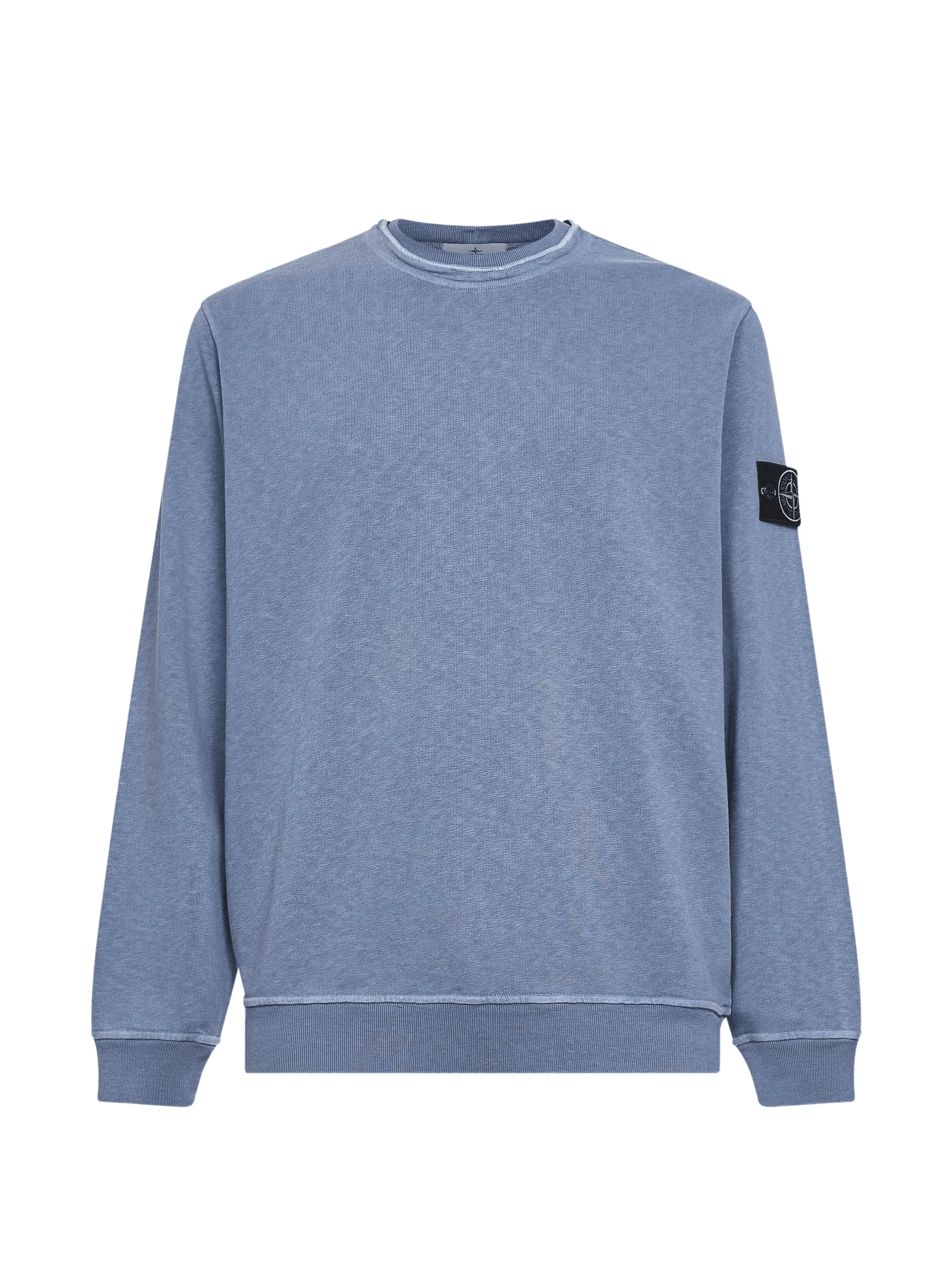 badge ribbed sweatshirt - Image 1