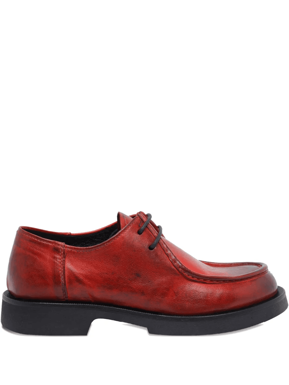 lace-up round-toe loafers - Image 1