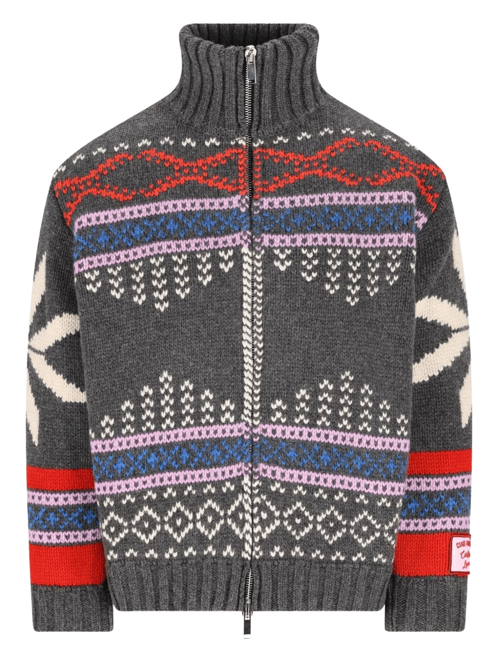 zip-up cardigan - Image 1