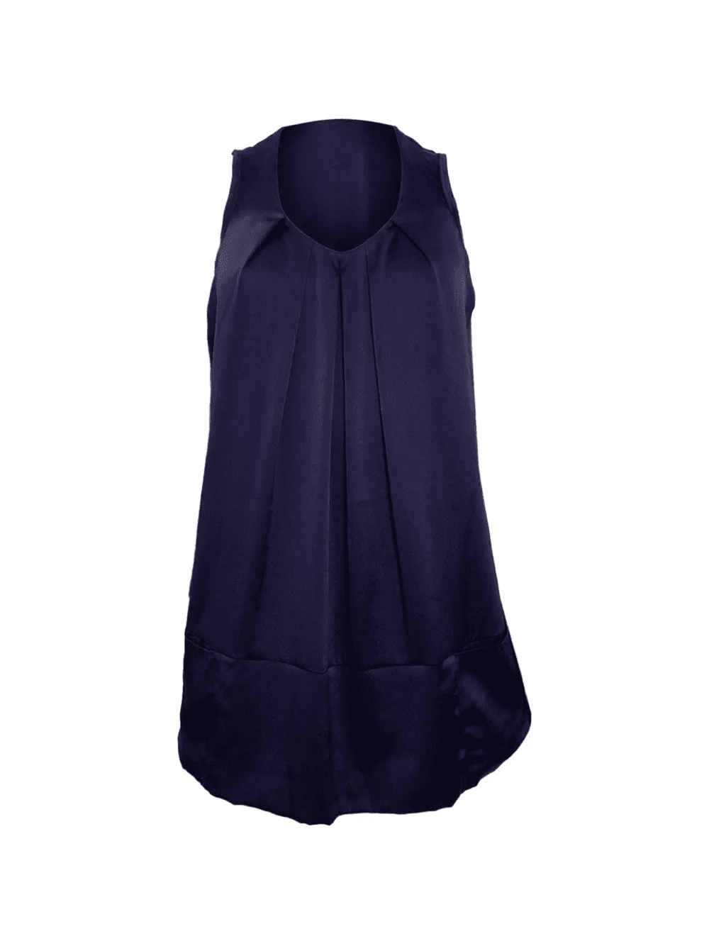 pleated sleeveless top - Image 1
