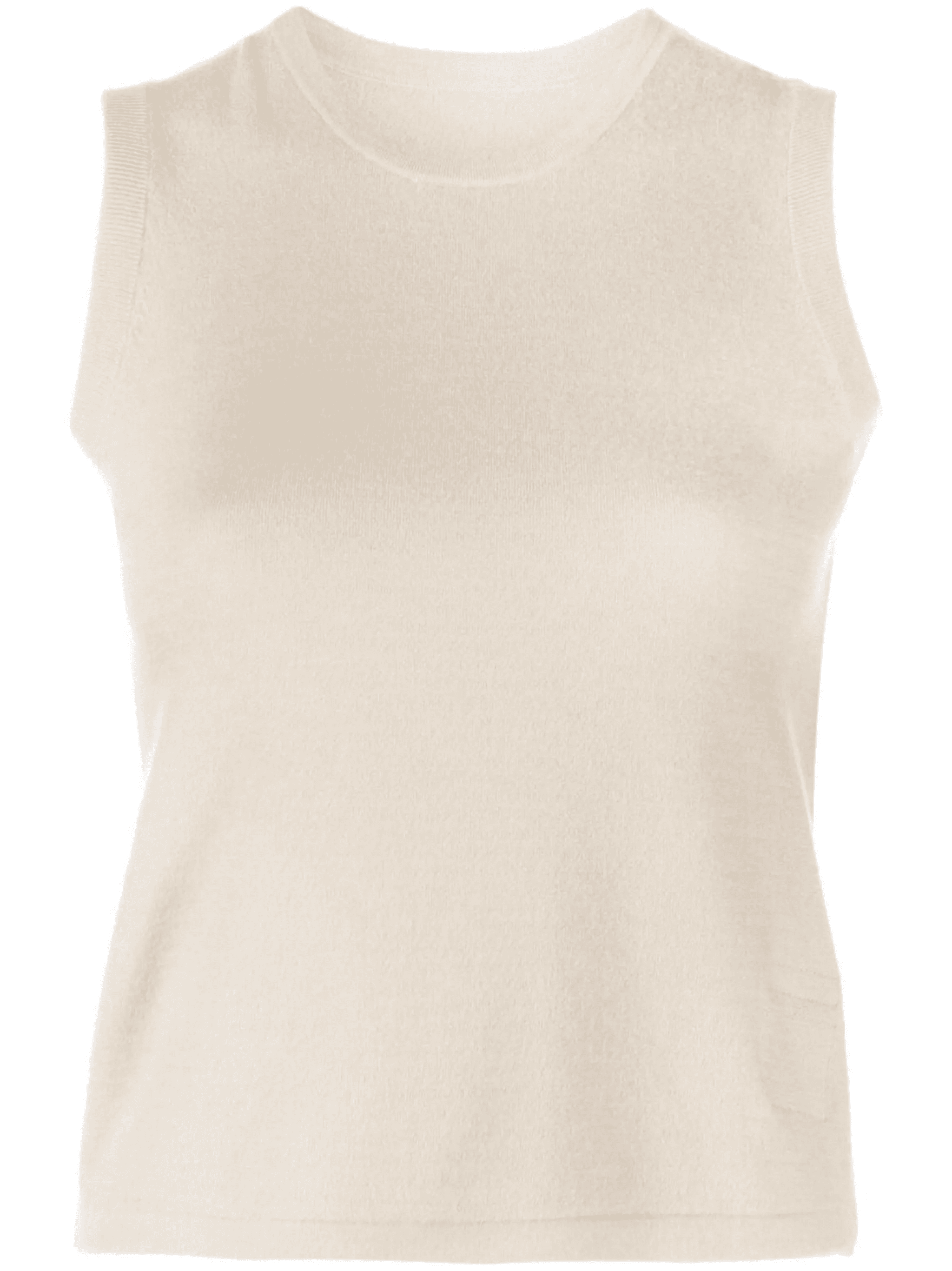 cashmere knitted tank top - Image 1